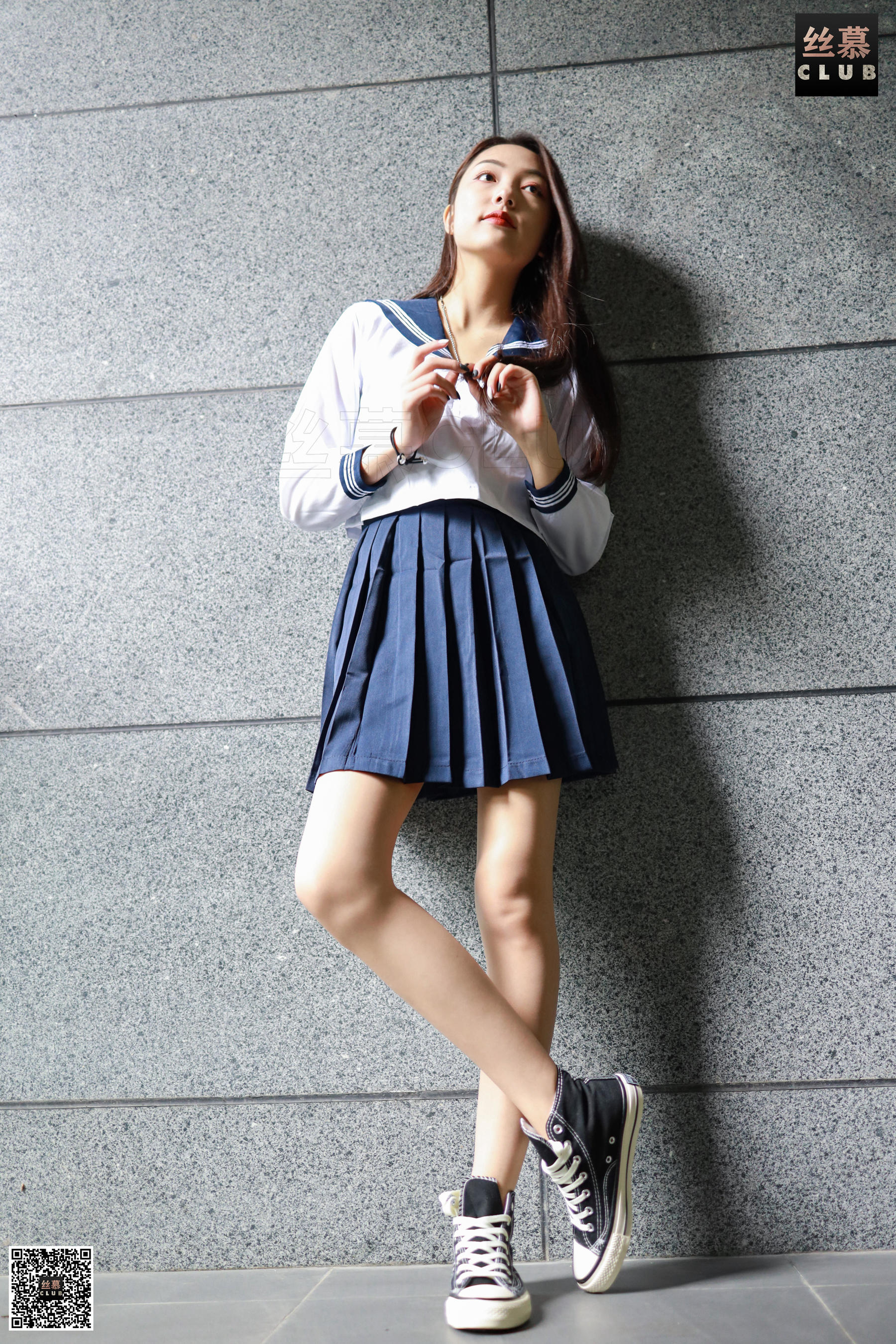 SM088 诗晴 天天一元《诗晴JK制服》-图36