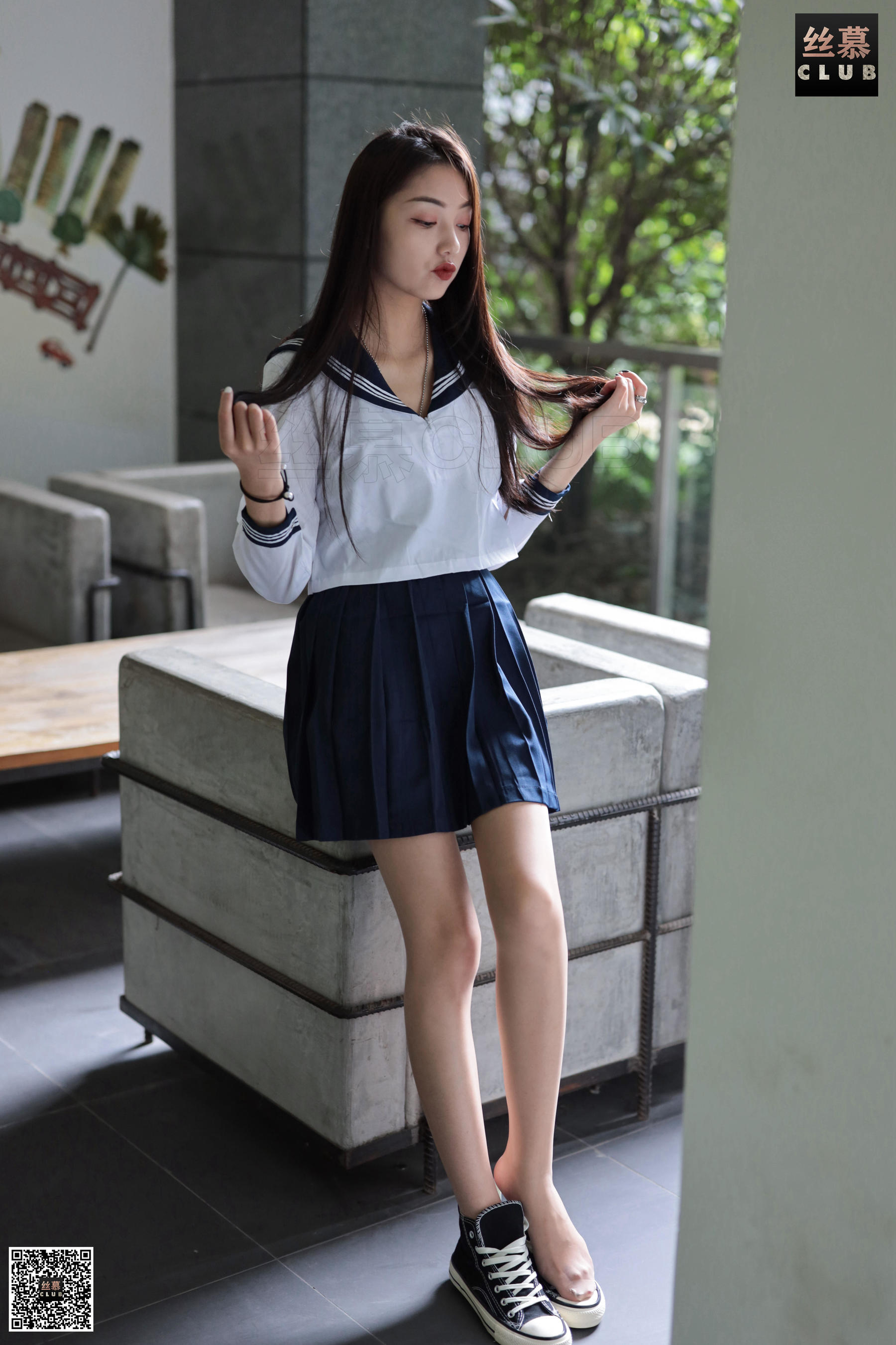 SM088 诗晴 天天一元《诗晴JK制服》-图75