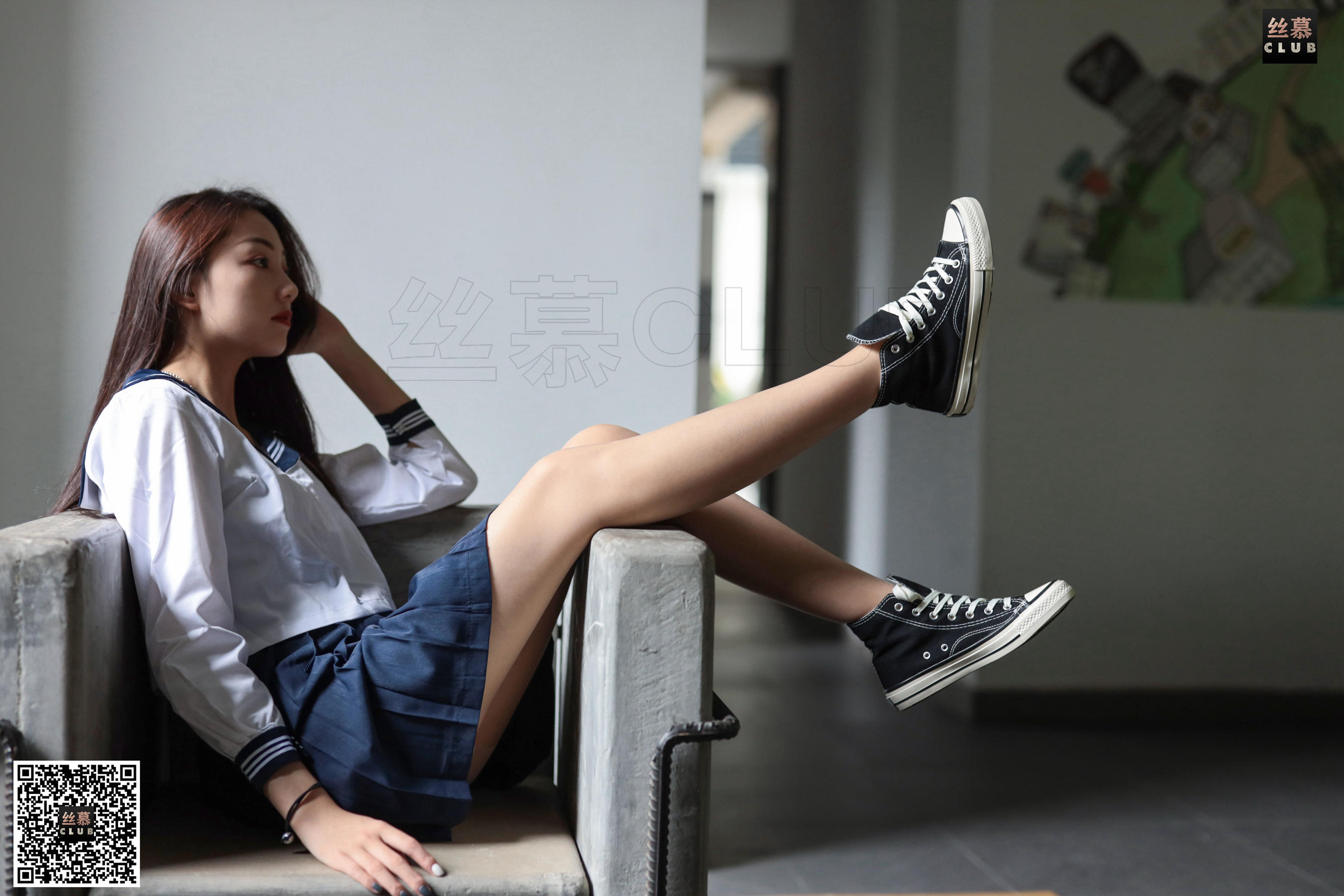 SM088 诗晴 天天一元《诗晴JK制服》-图76