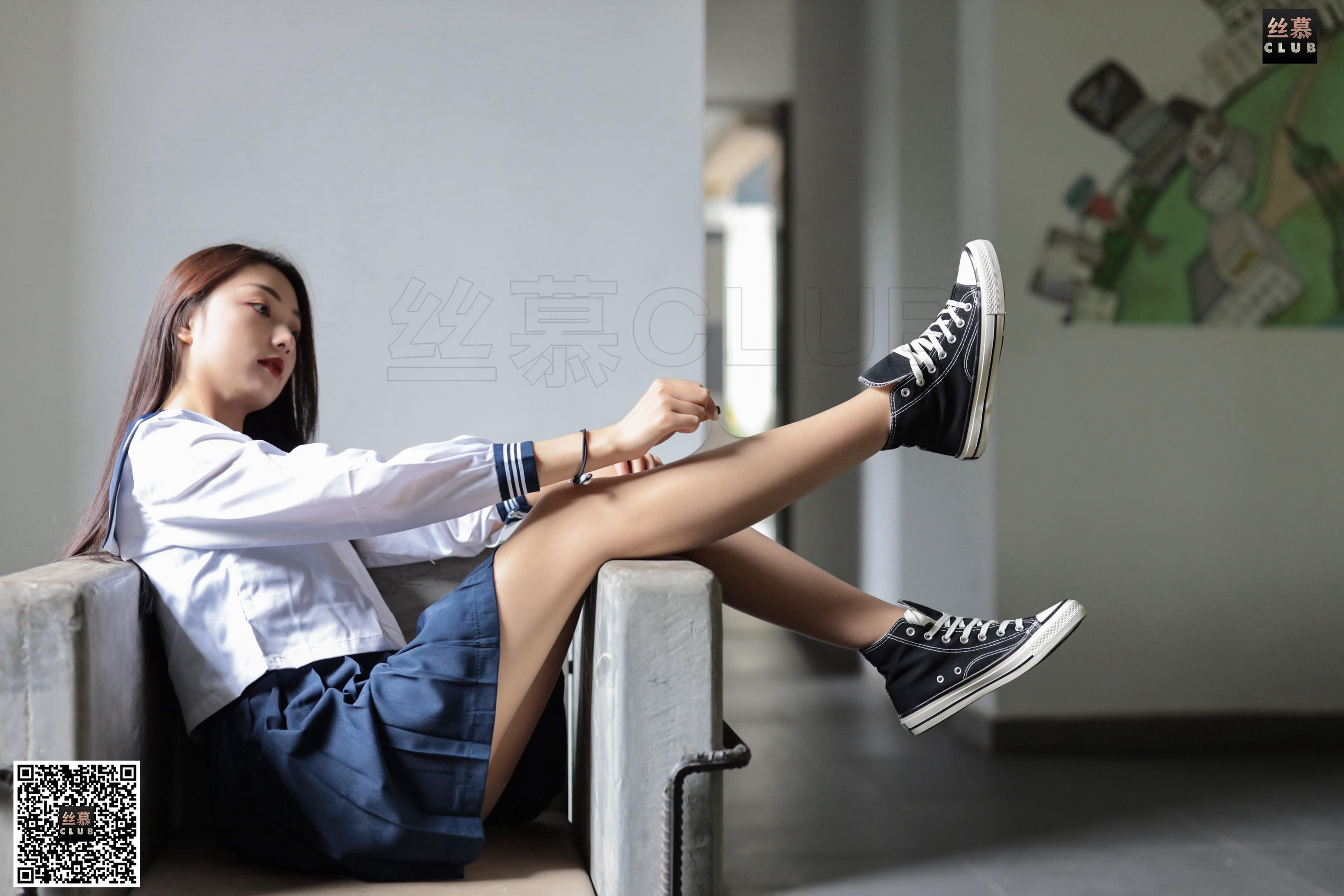 SM088 诗晴 天天一元《诗晴JK制服》-图78