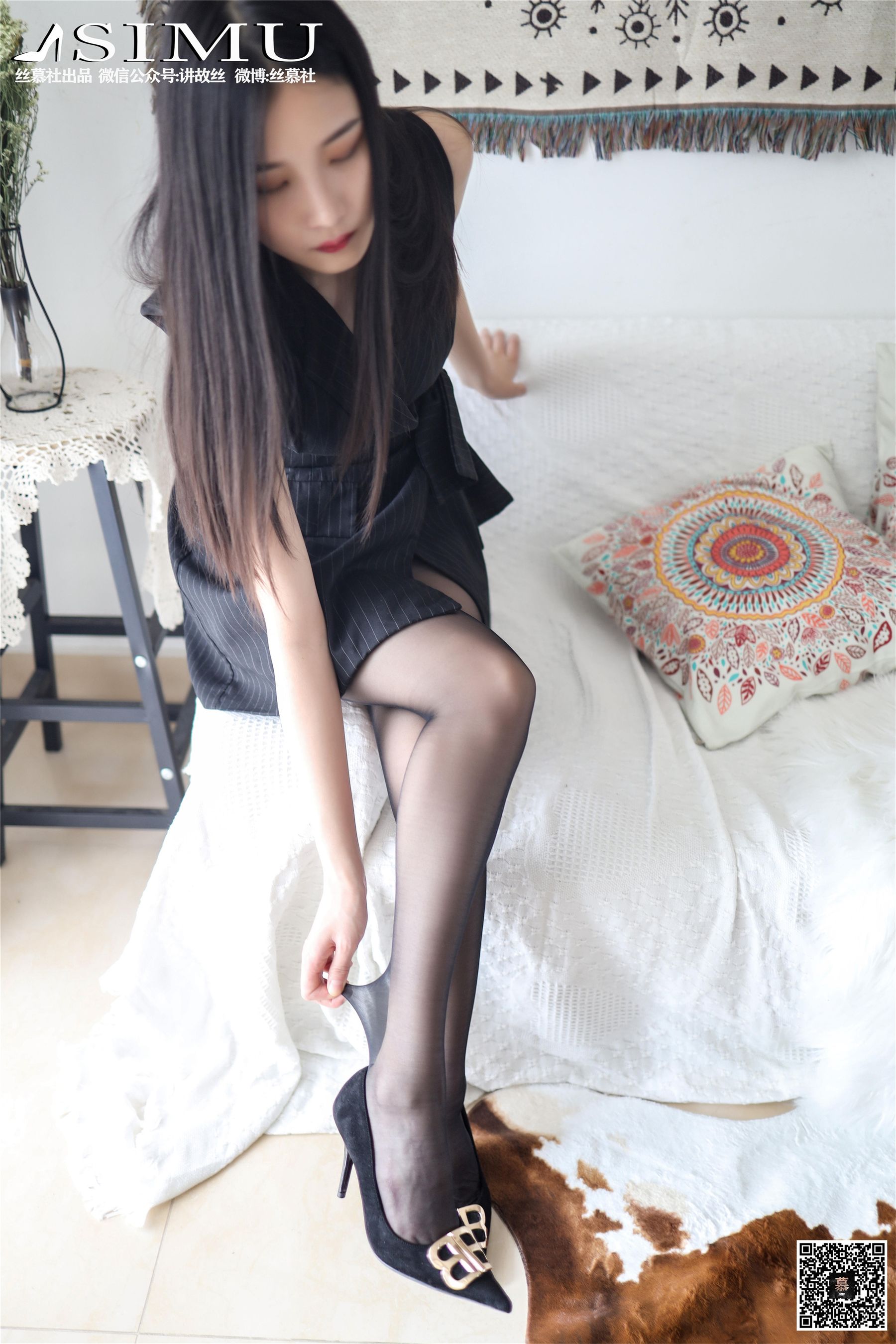 SM255 天天一元 熙熙《黑丝护理师》-图19