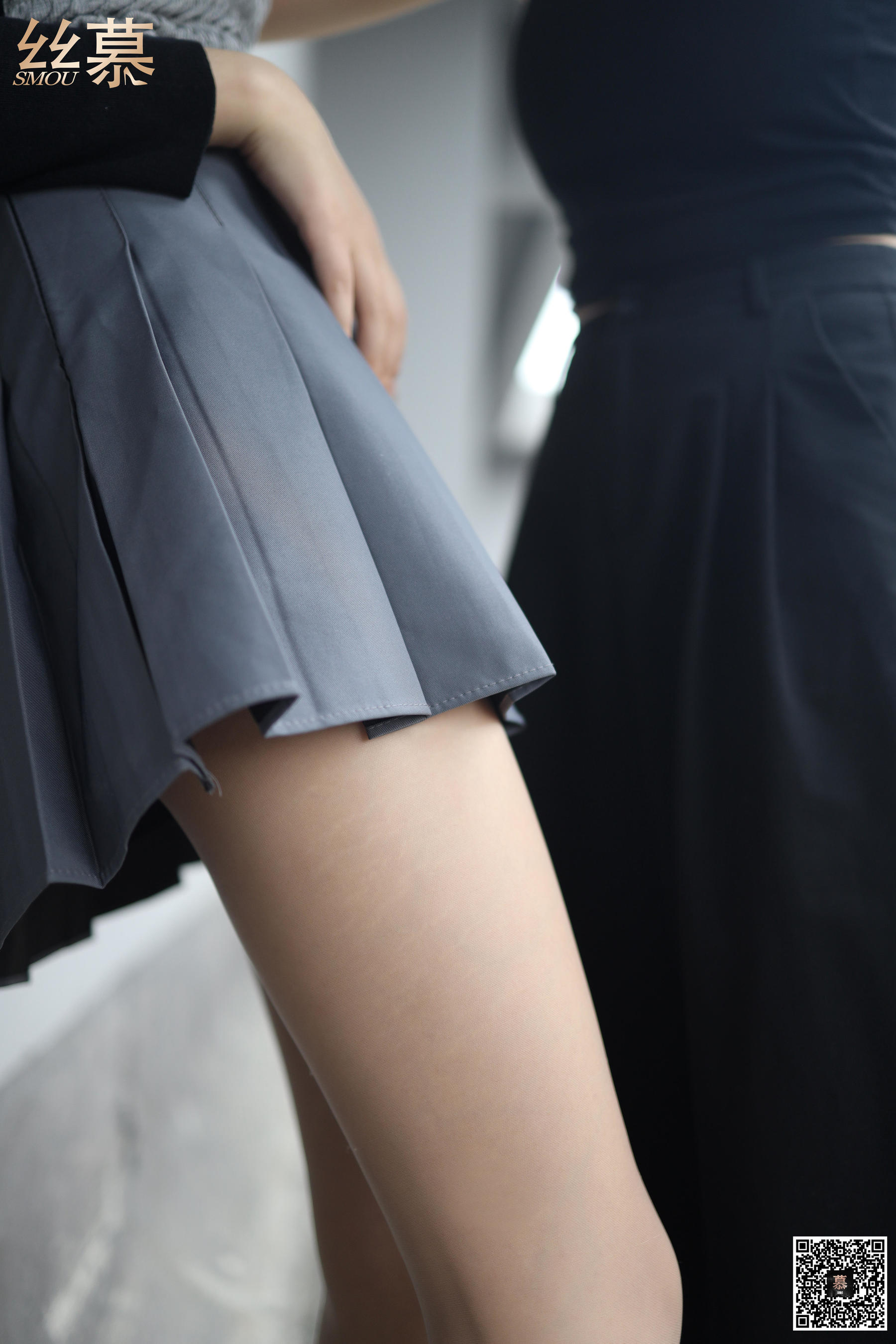 SM288 天天一元 米朵《天台玩丝两姐妹》-图9