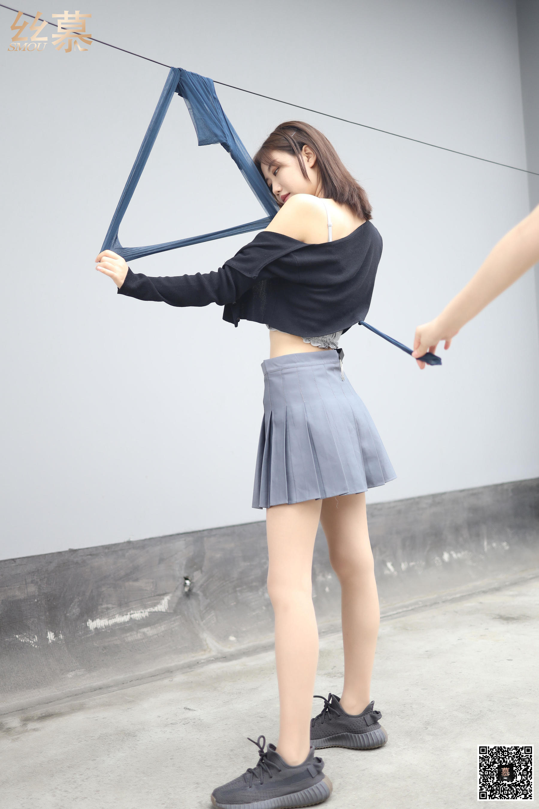 SM288 天天一元 米朵《天台玩丝两姐妹》-图13