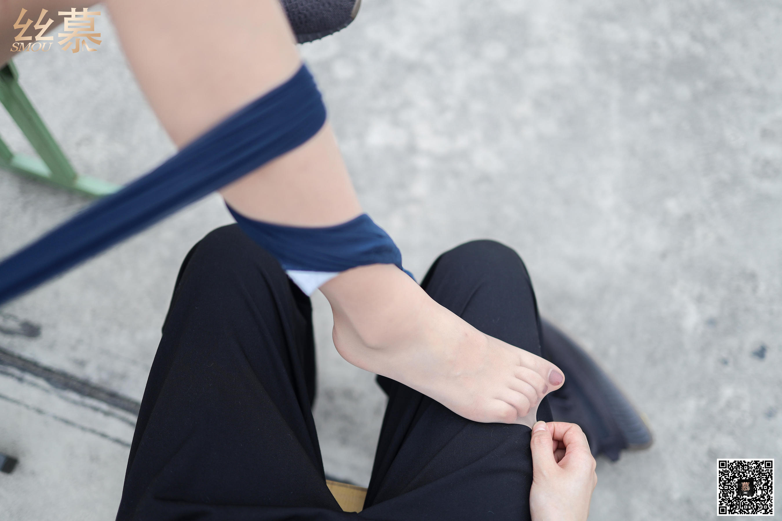 SM288 天天一元 米朵《天台玩丝两姐妹》-图16