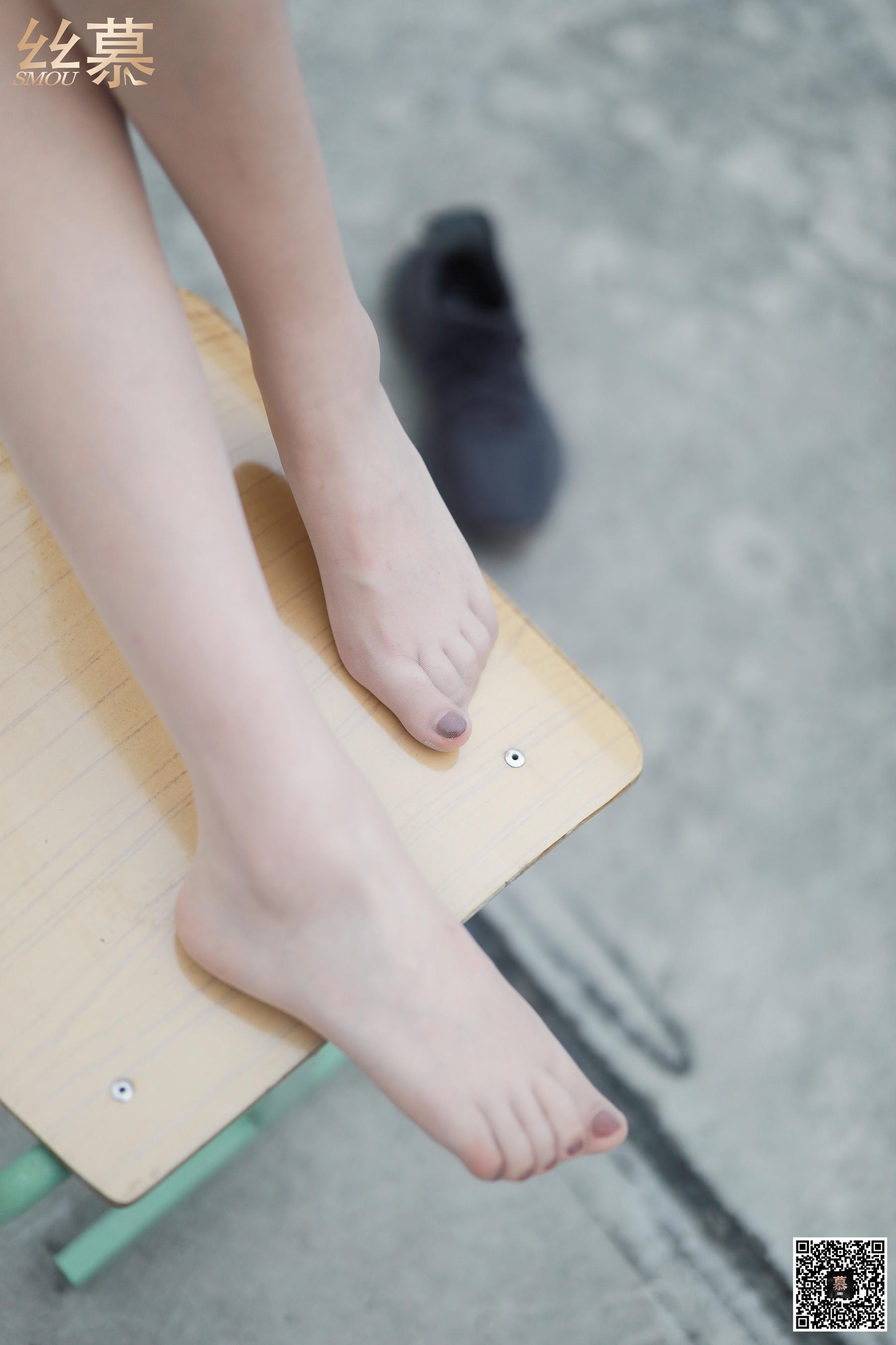 SM288 天天一元 米朵《天台玩丝两姐妹》-图37