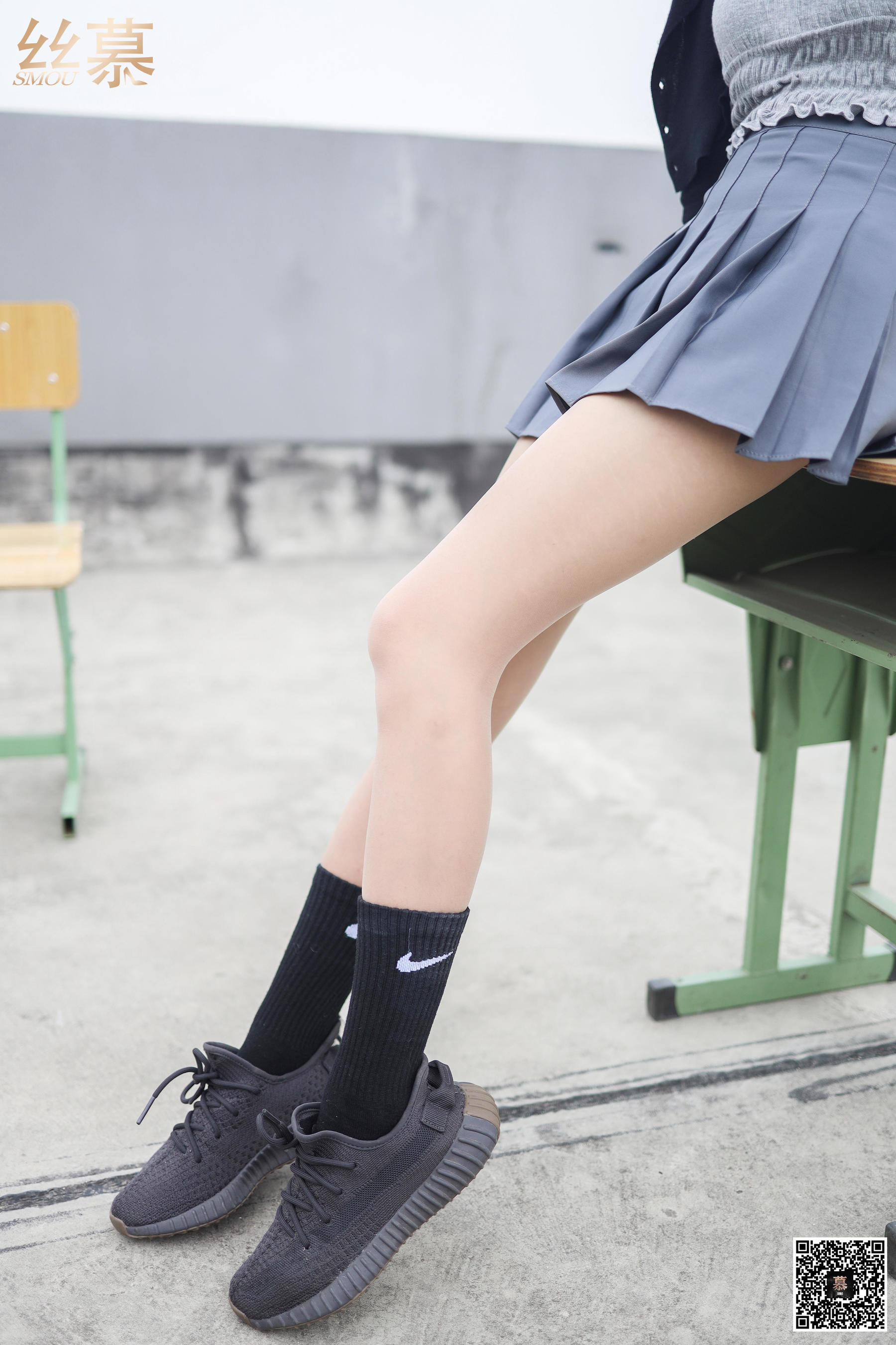 SM288 天天一元 米朵《天台玩丝两姐妹》-图66