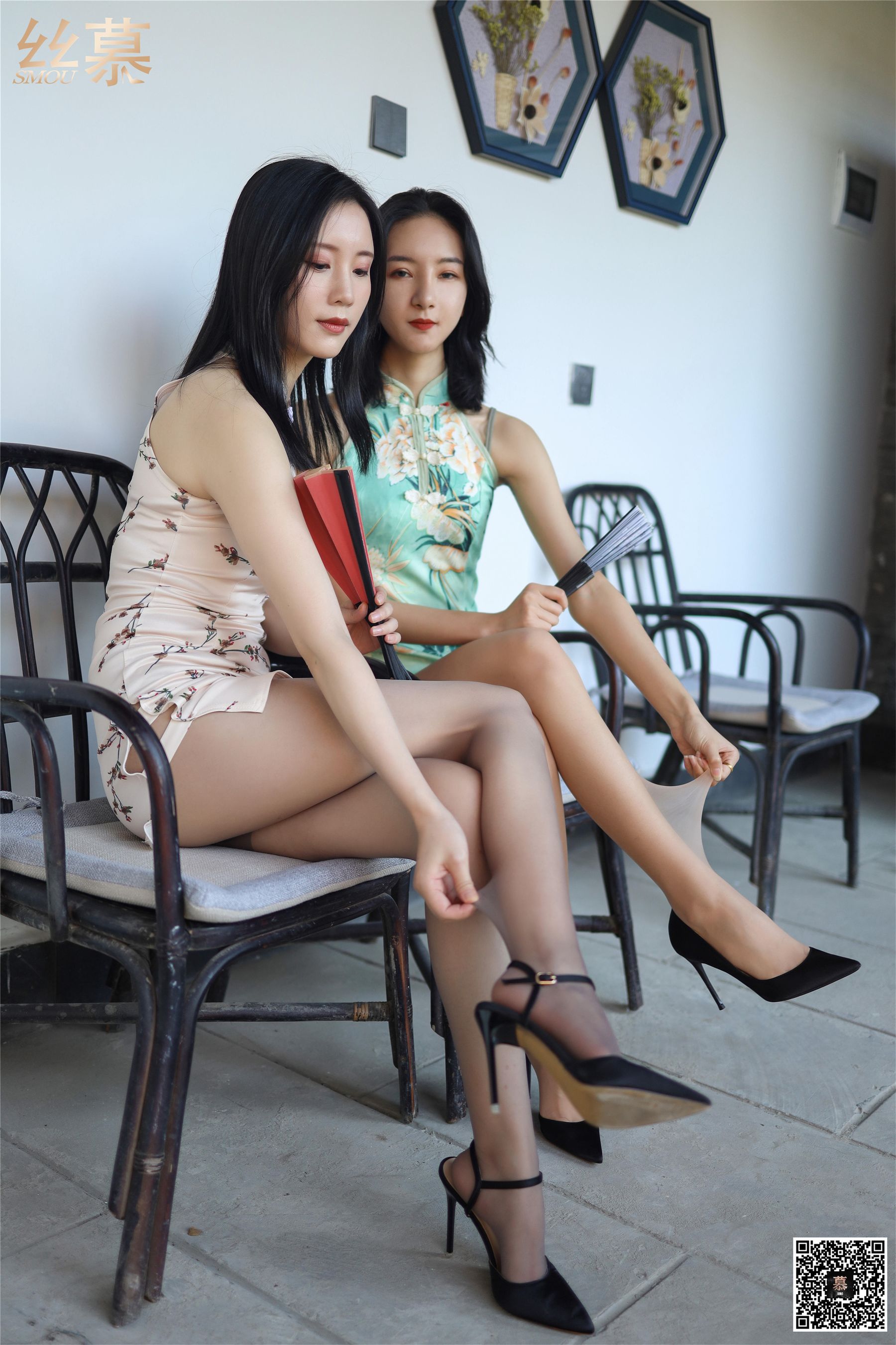 SM291 天天一元 茗茗&紫宁《大姨太和二姨太》-图1