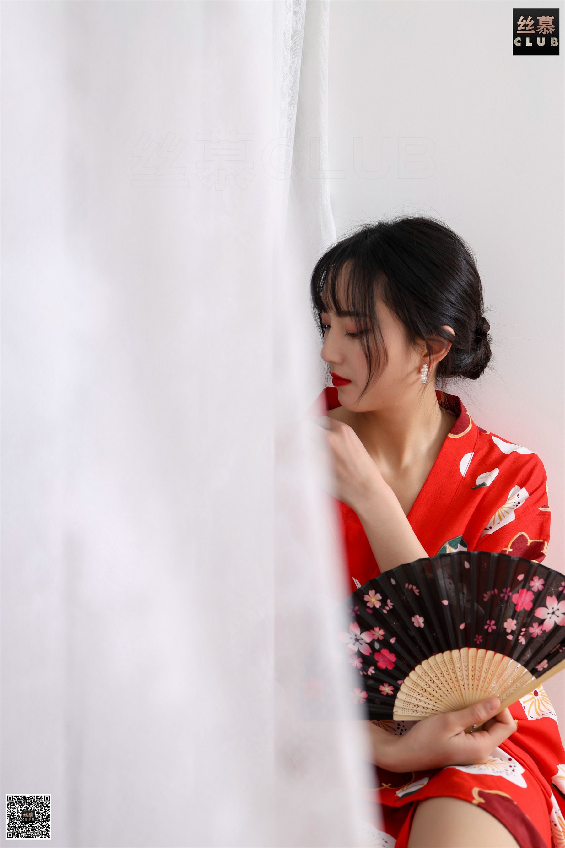特写集TX010 佳佳 《和服》-图6