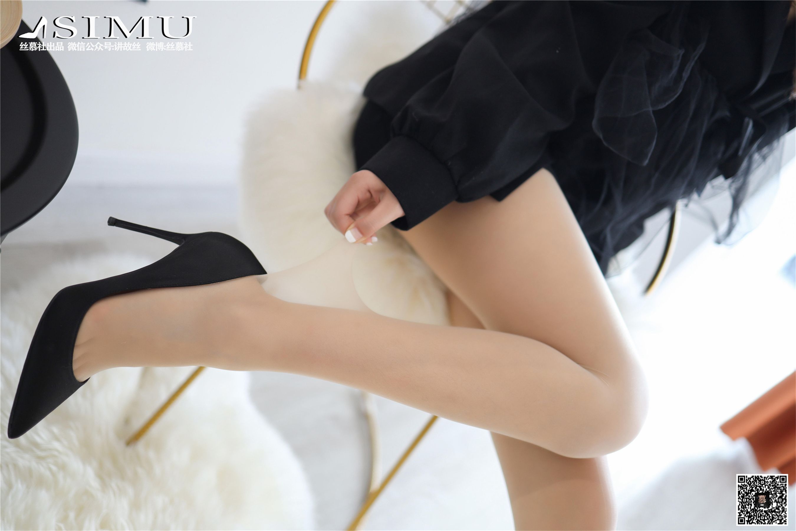 特写集TX018 米朵 《经典的肉丝》-图10