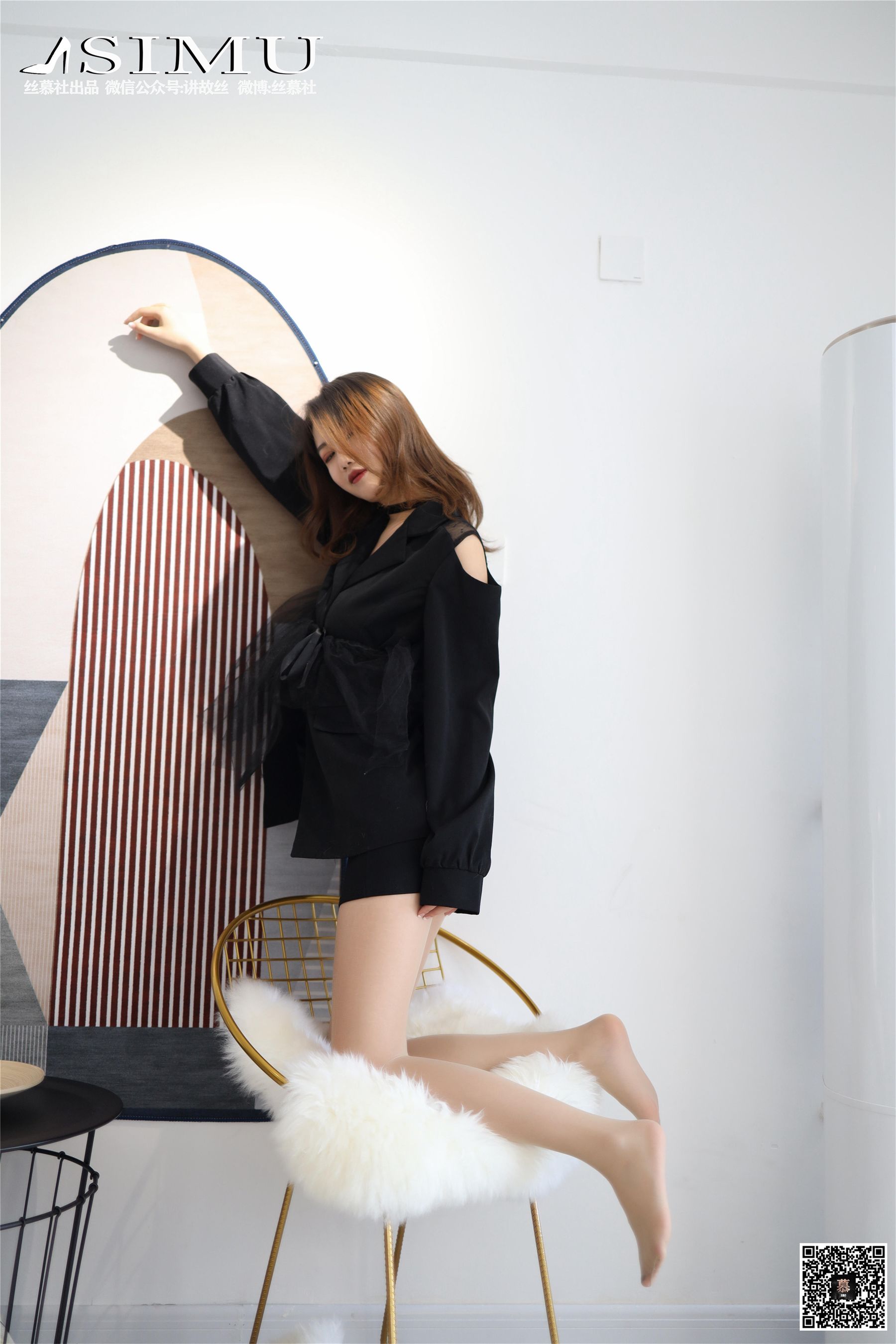 特写集TX018 米朵 《经典的肉丝》-图39