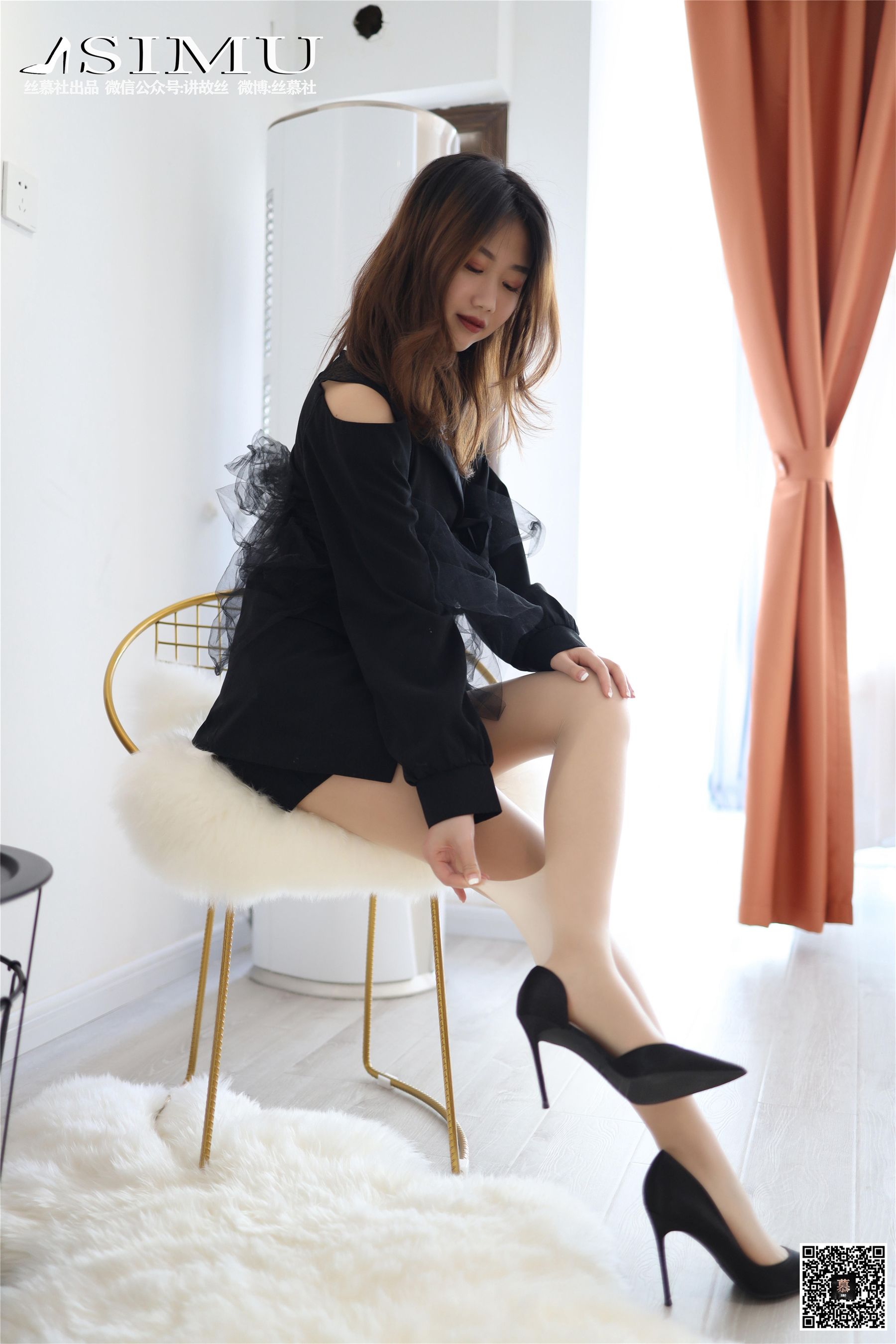 特写集TX018 米朵 《经典的肉丝》-图7