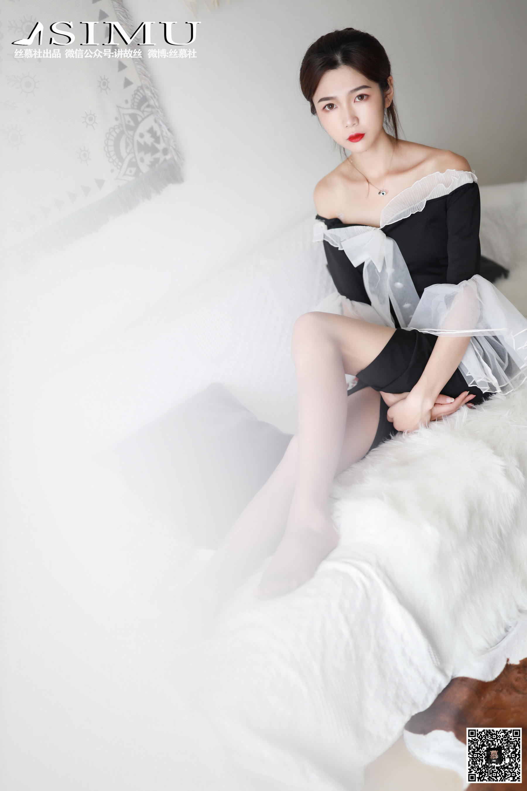 特写集TX023 新模 《新模的灰丝特写》-图51
