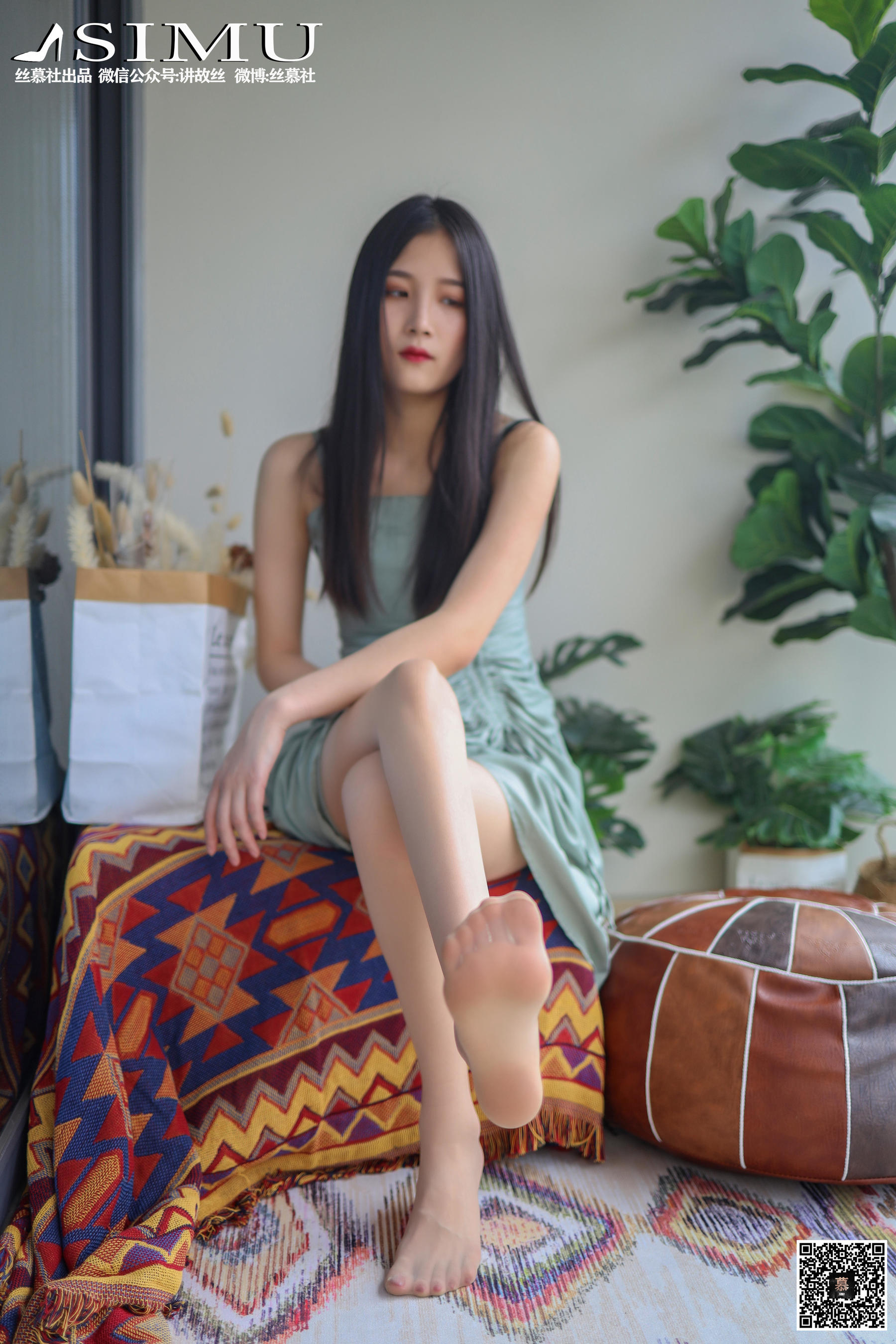 特写集TX024 熙熙 《阳台玩丝的熙熙》-图9