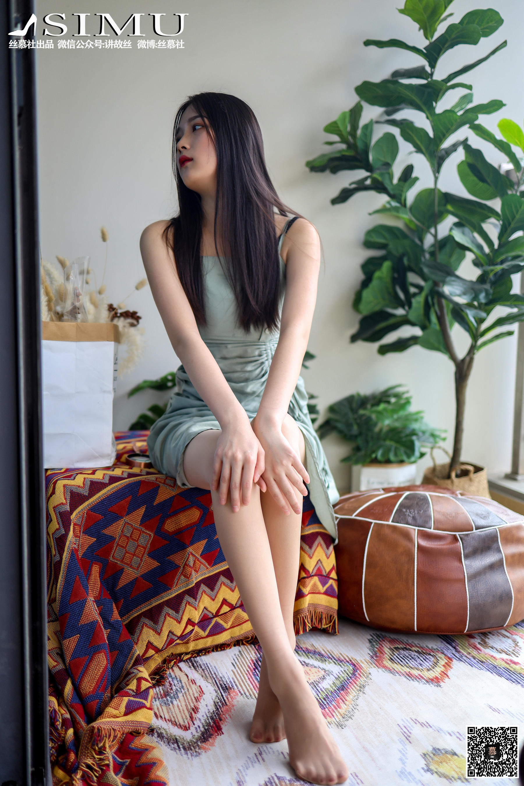 特写集TX024 熙熙 《阳台玩丝的熙熙》-图7