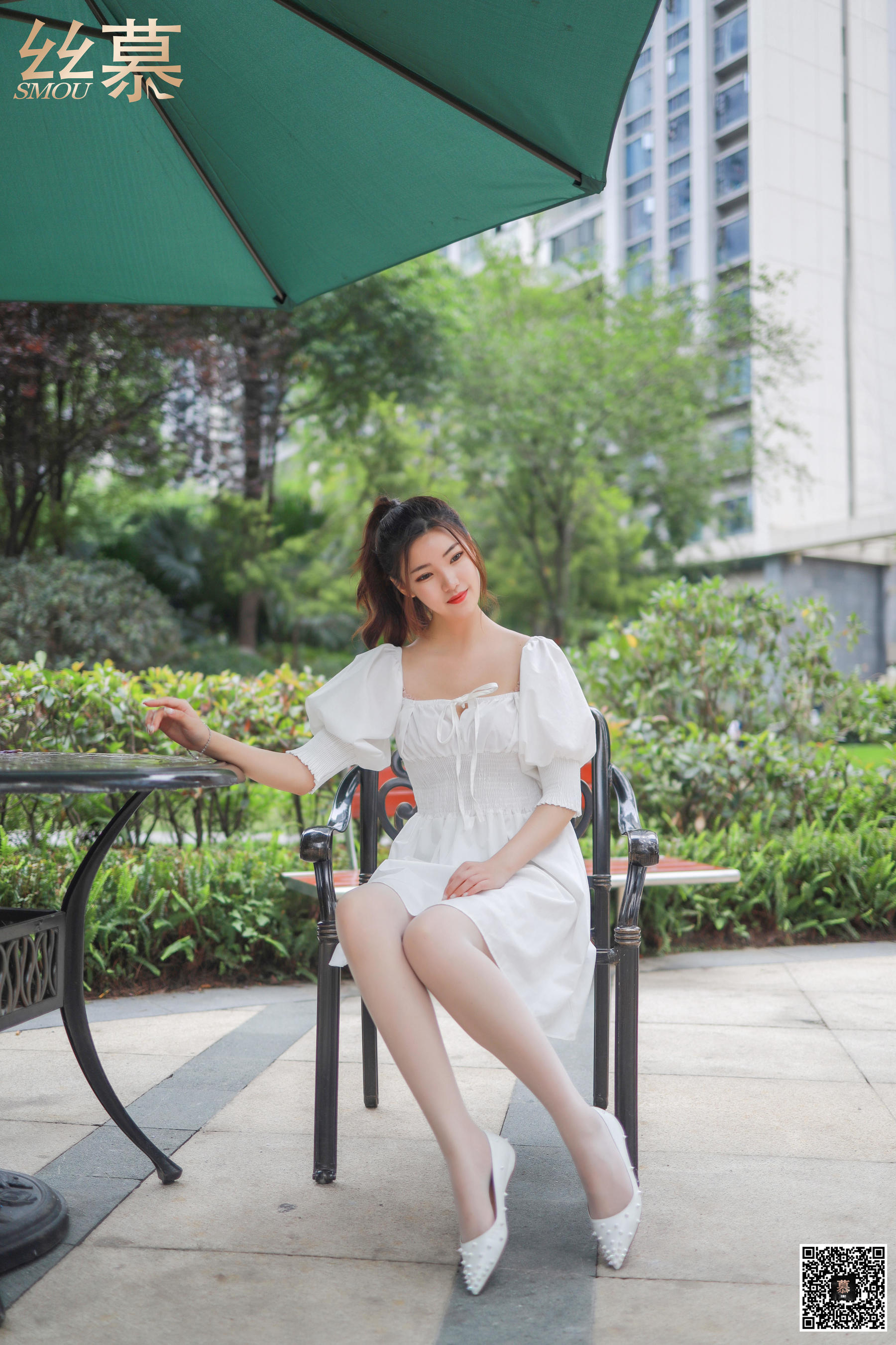 特写集TX030 文欣 《阳光下的白丝光影》-图1