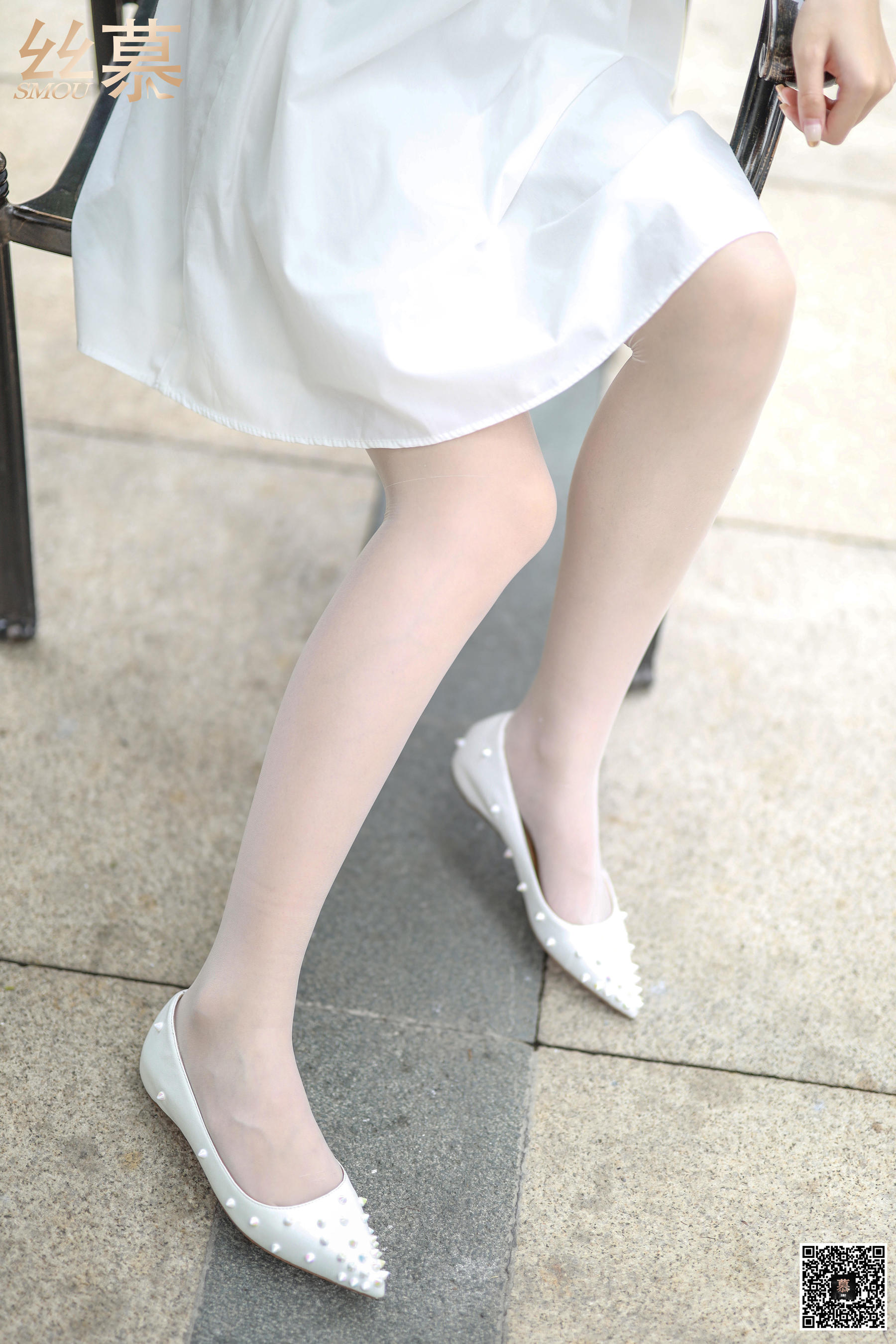 特写集TX030 文欣 《阳光下的白丝光影》-图30