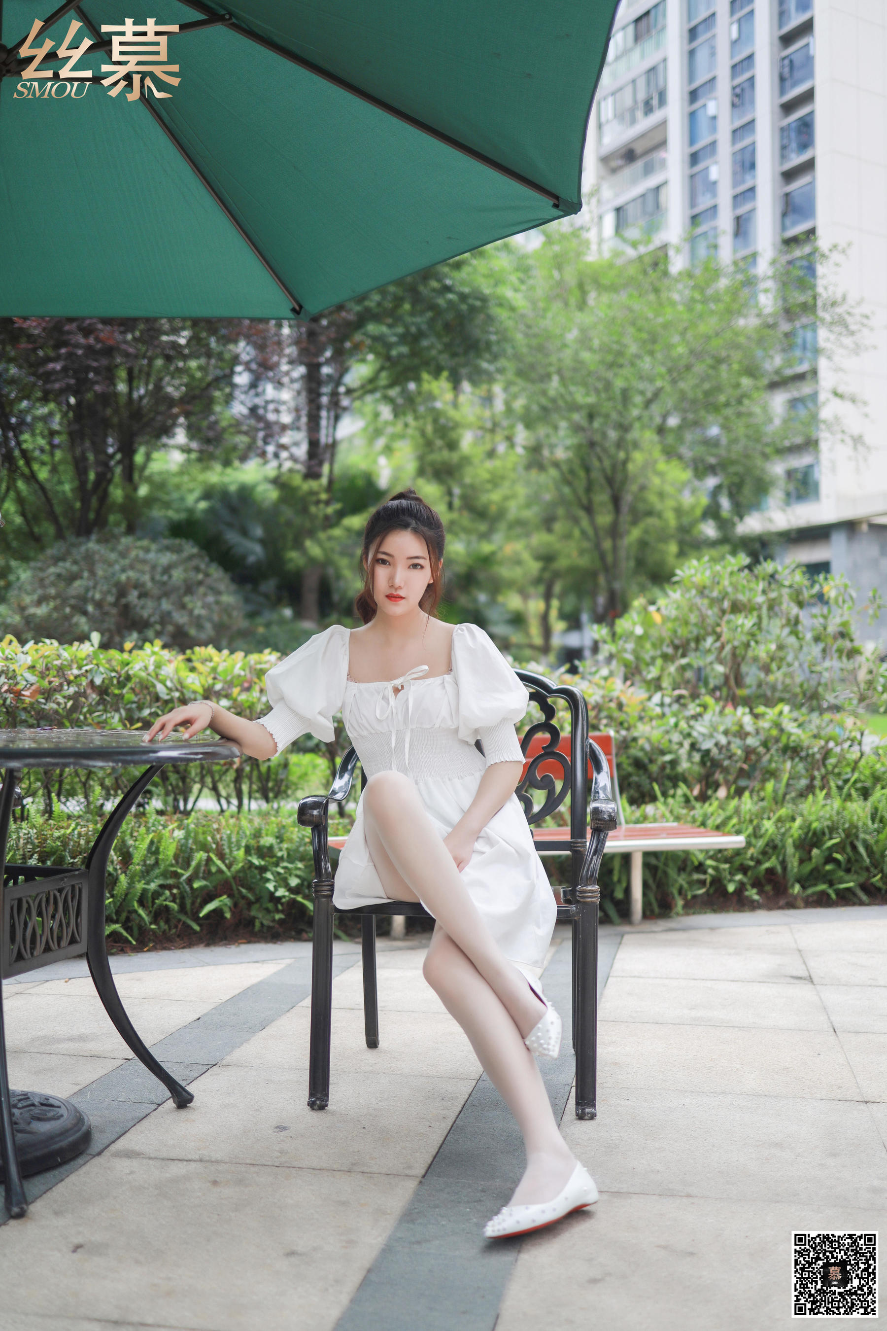 特写集TX030 文欣 《阳光下的白丝光影》-图55