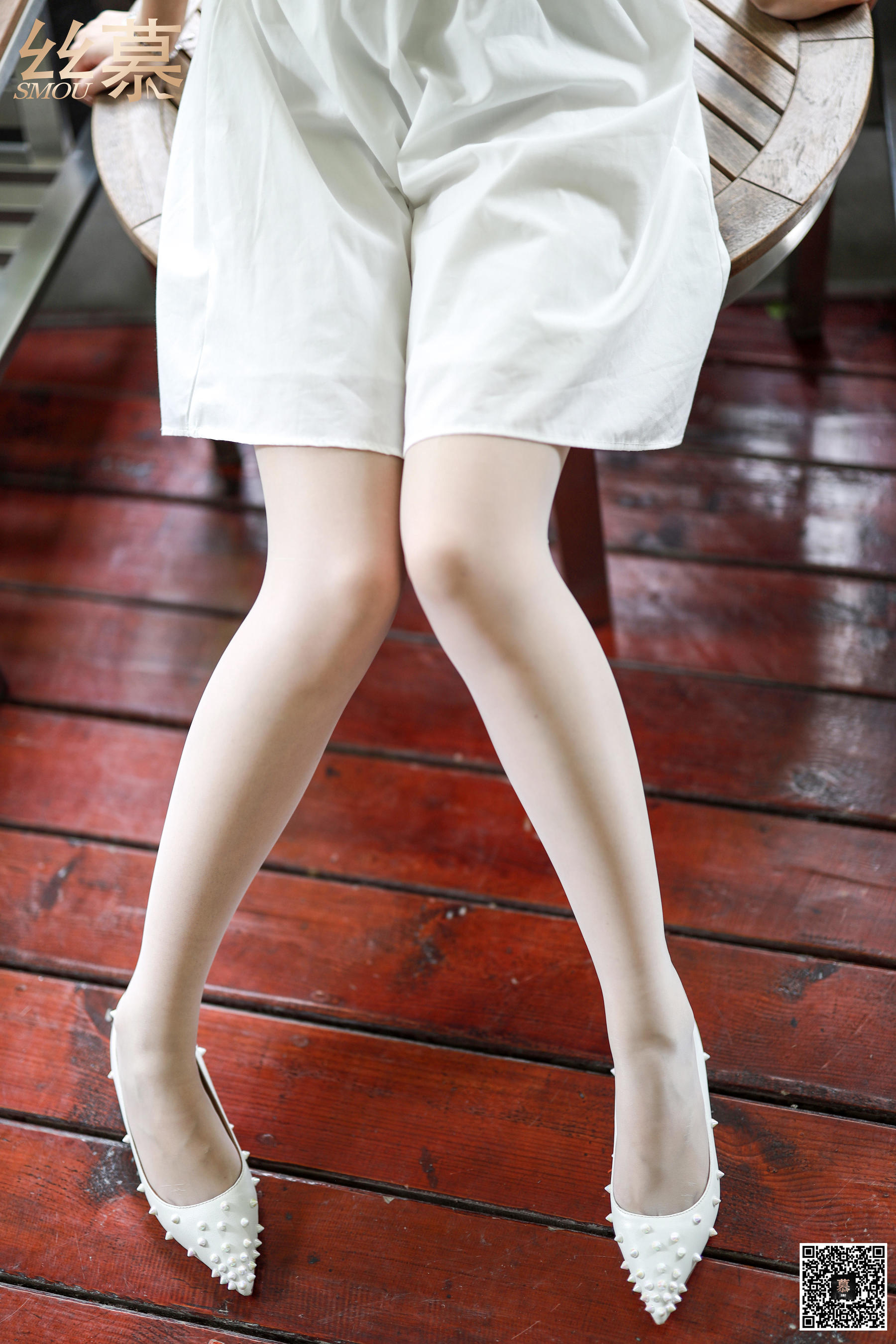 特写集TX030 文欣 《阳光下的白丝光影》-图60
