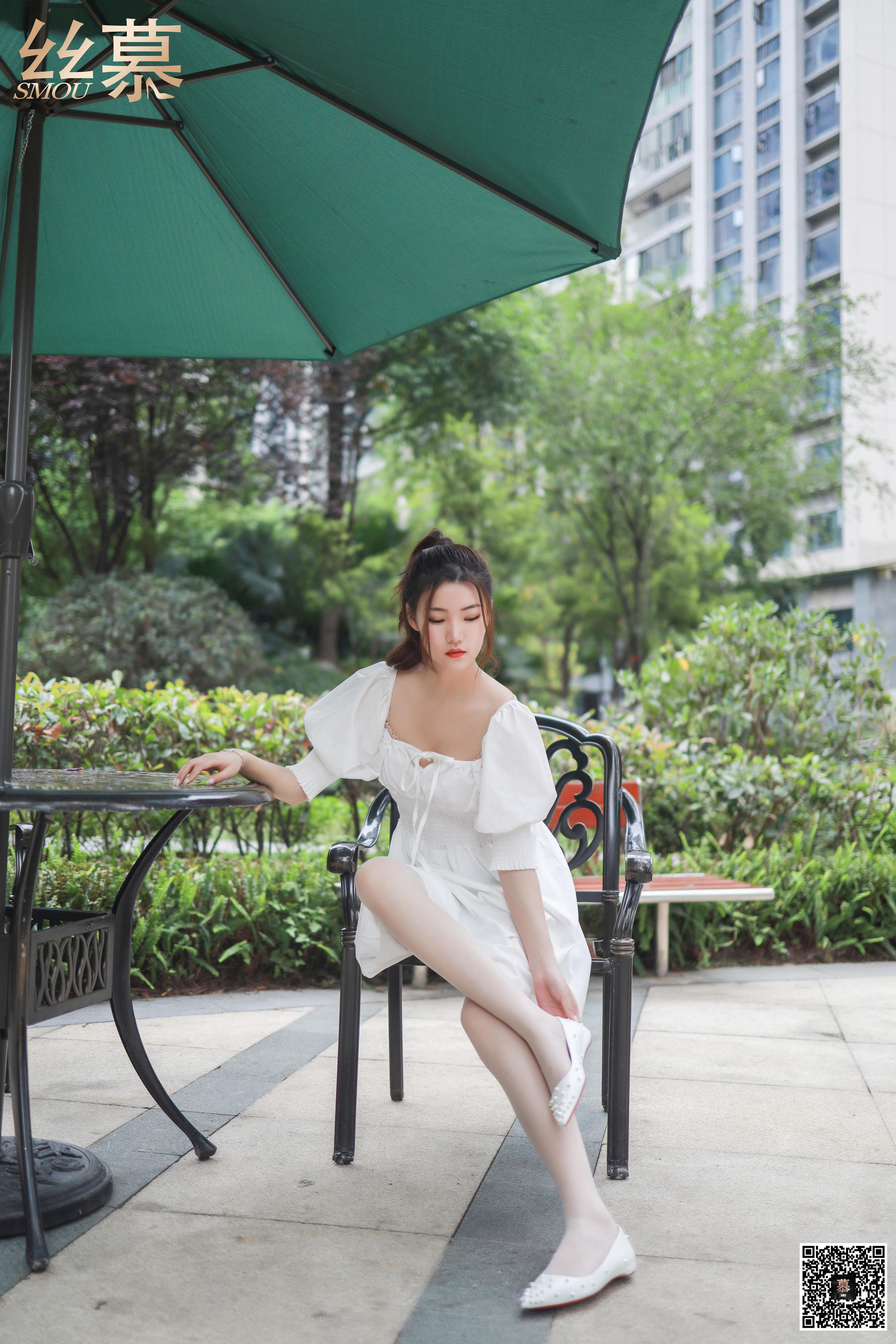 特写集TX030 文欣 《阳光下的白丝光影》-图64
