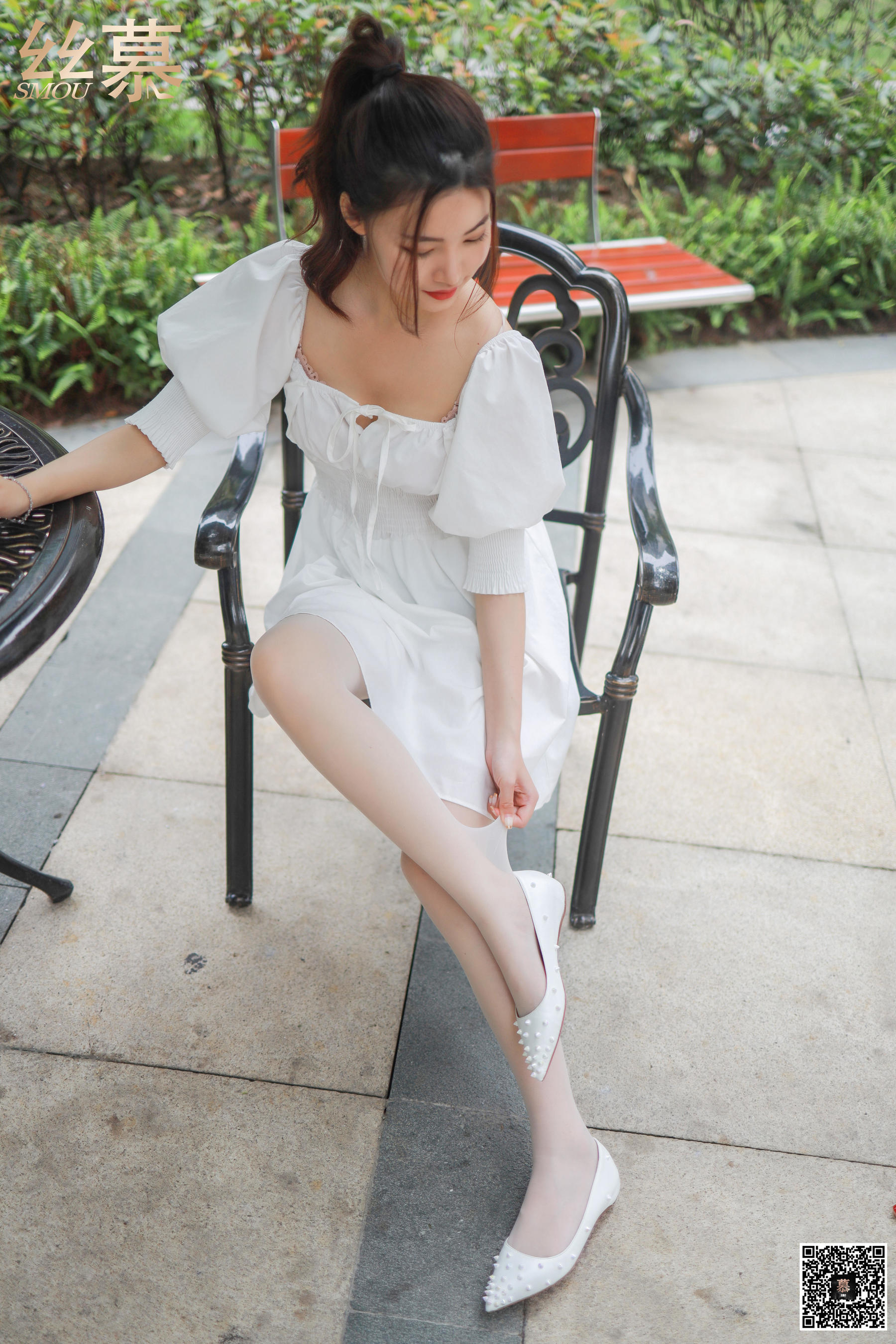 特写集TX030 文欣 《阳光下的白丝光影》-图66