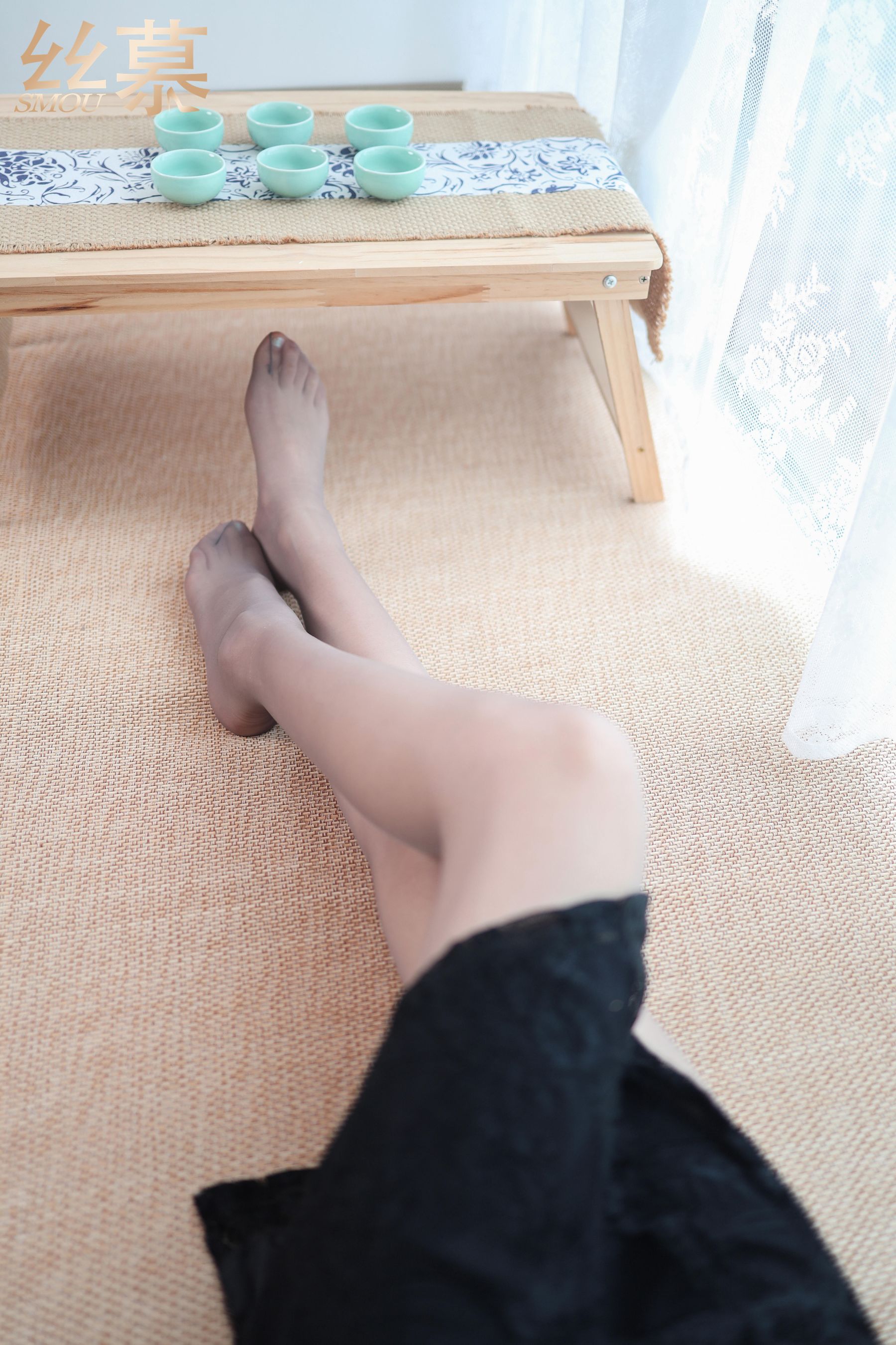 特写集TX035 可儿 《踩丝茶艺师 可儿》-图15
