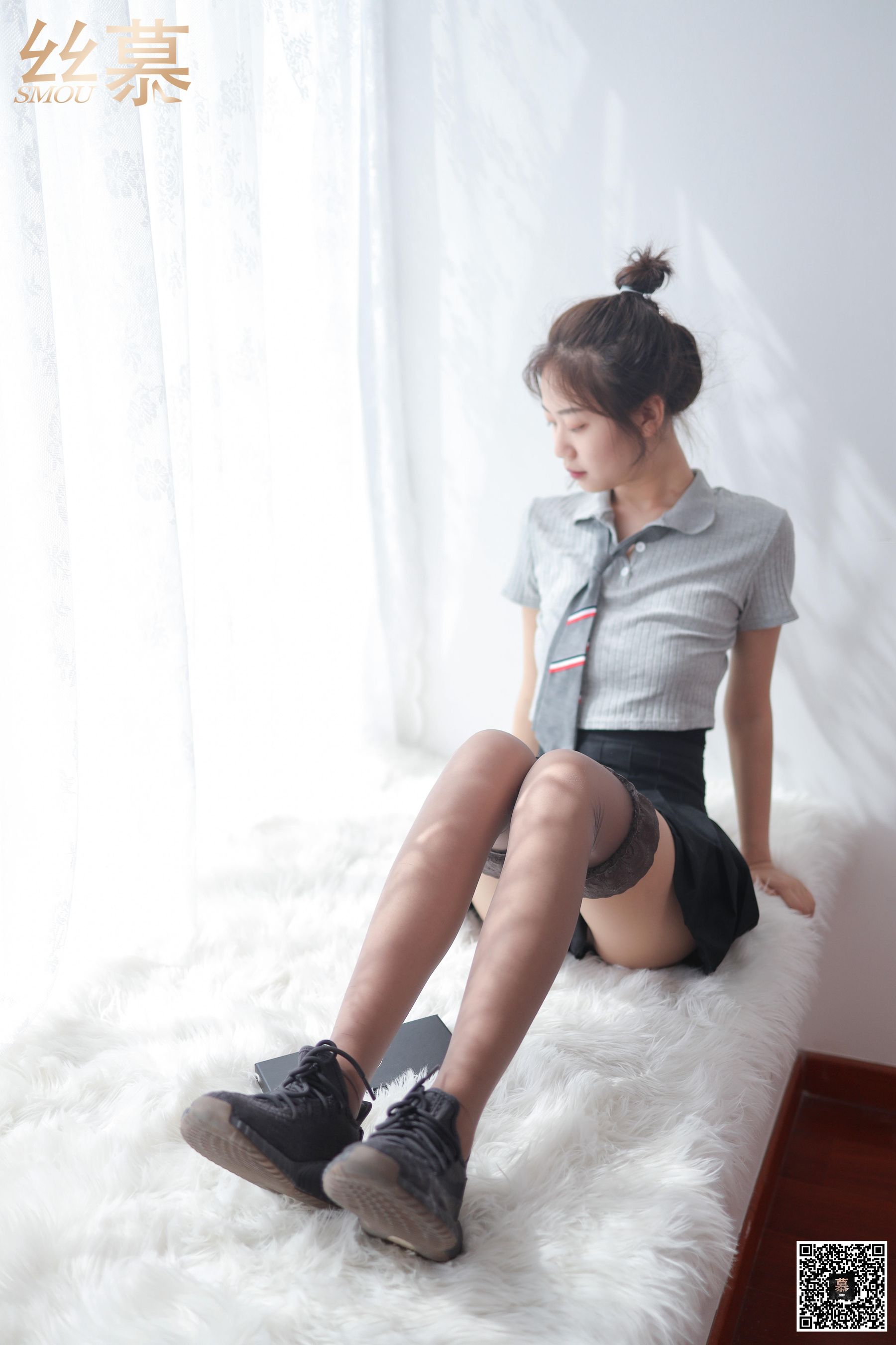 特写集TX041 米朵 《缠在腿上的双丝诱惑》-图22