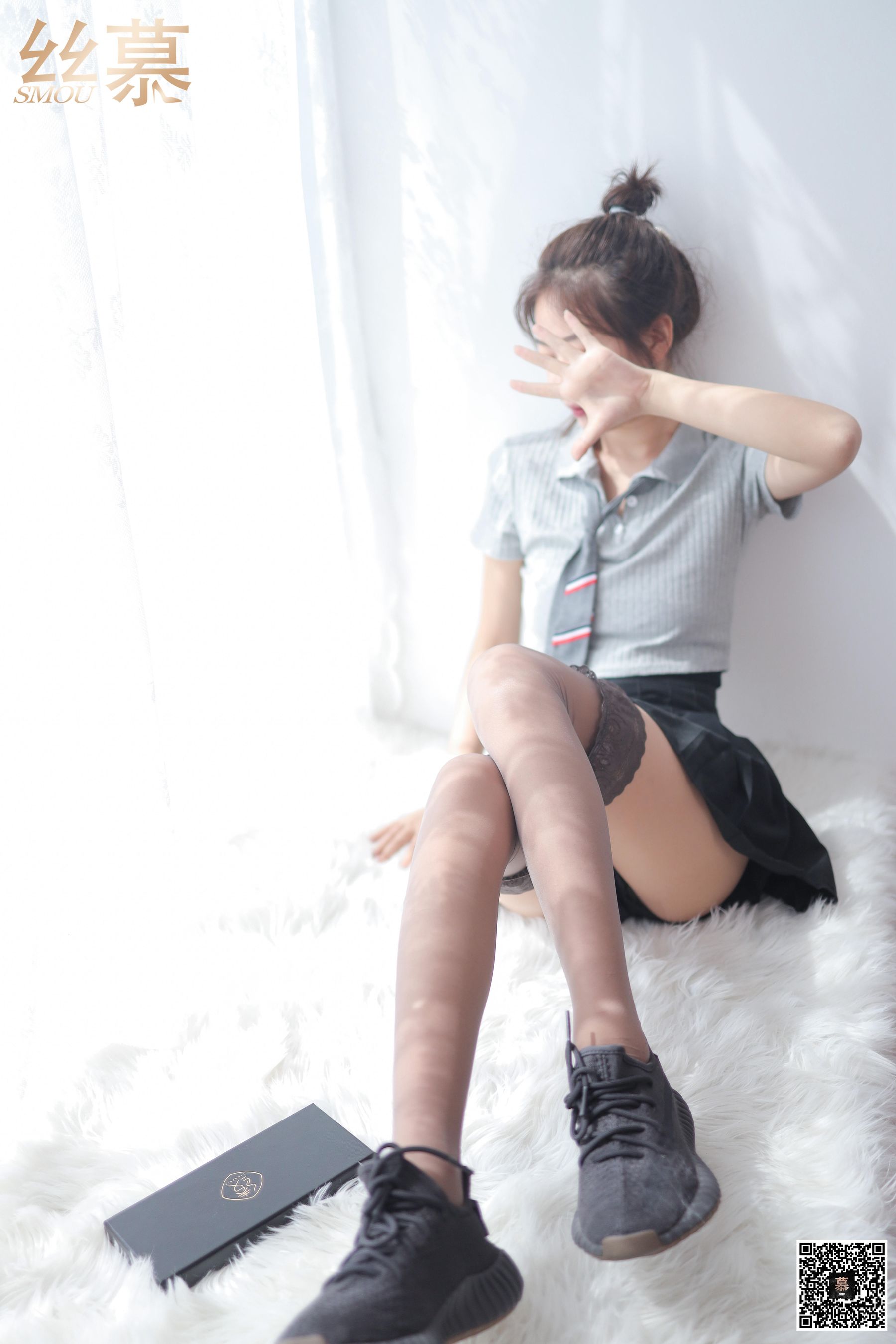 特写集TX041 米朵 《缠在腿上的双丝诱惑》-图24