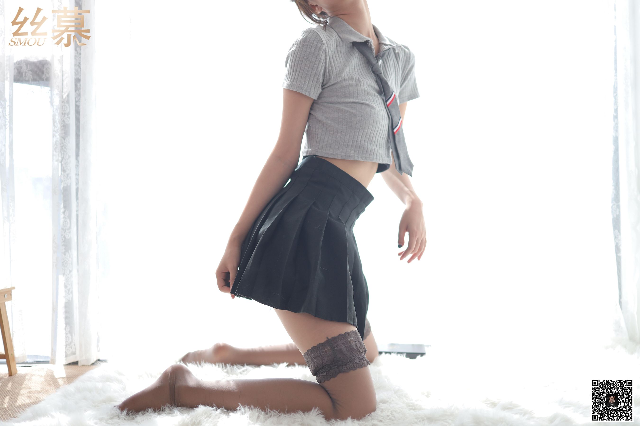 特写集TX041 米朵 《缠在腿上的双丝诱惑》-图40