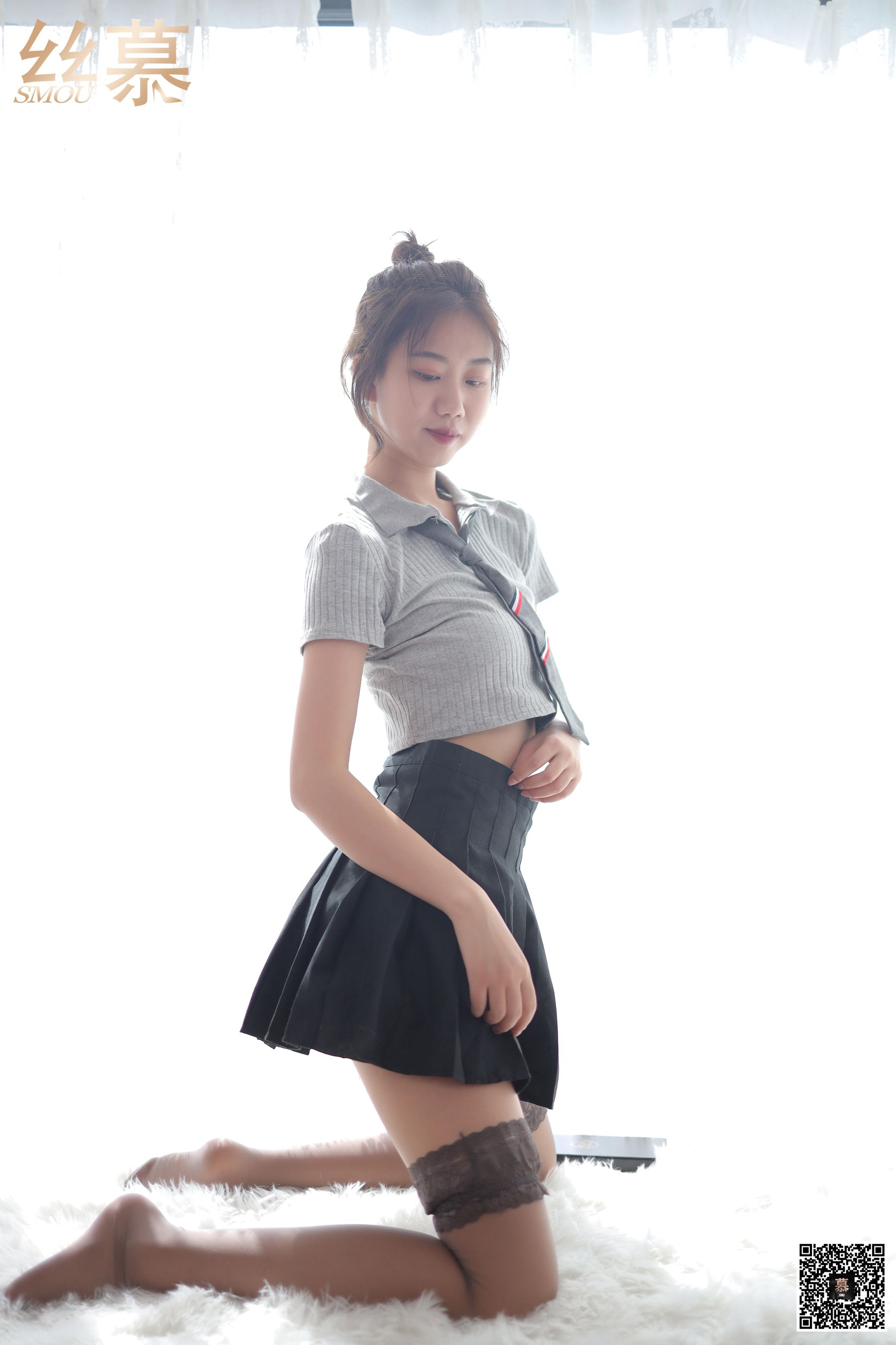 特写集TX041 米朵 《缠在腿上的双丝诱惑》-图41