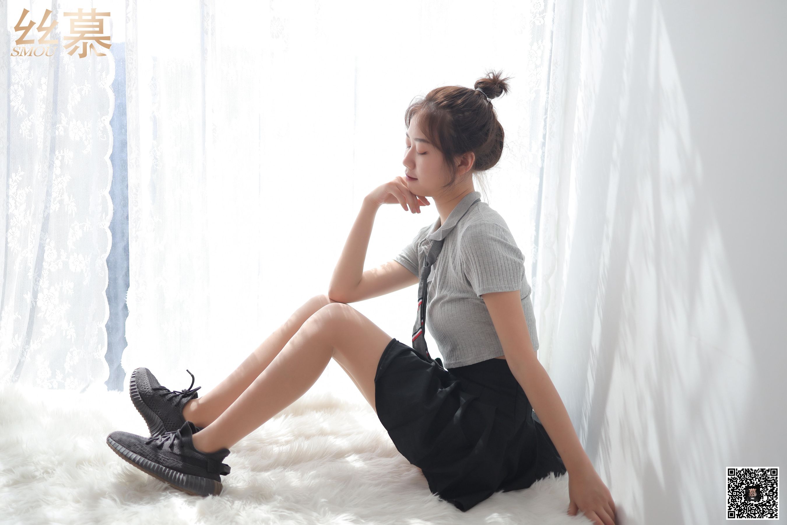 特写集TX041 米朵 《缠在腿上的双丝诱惑》-图49