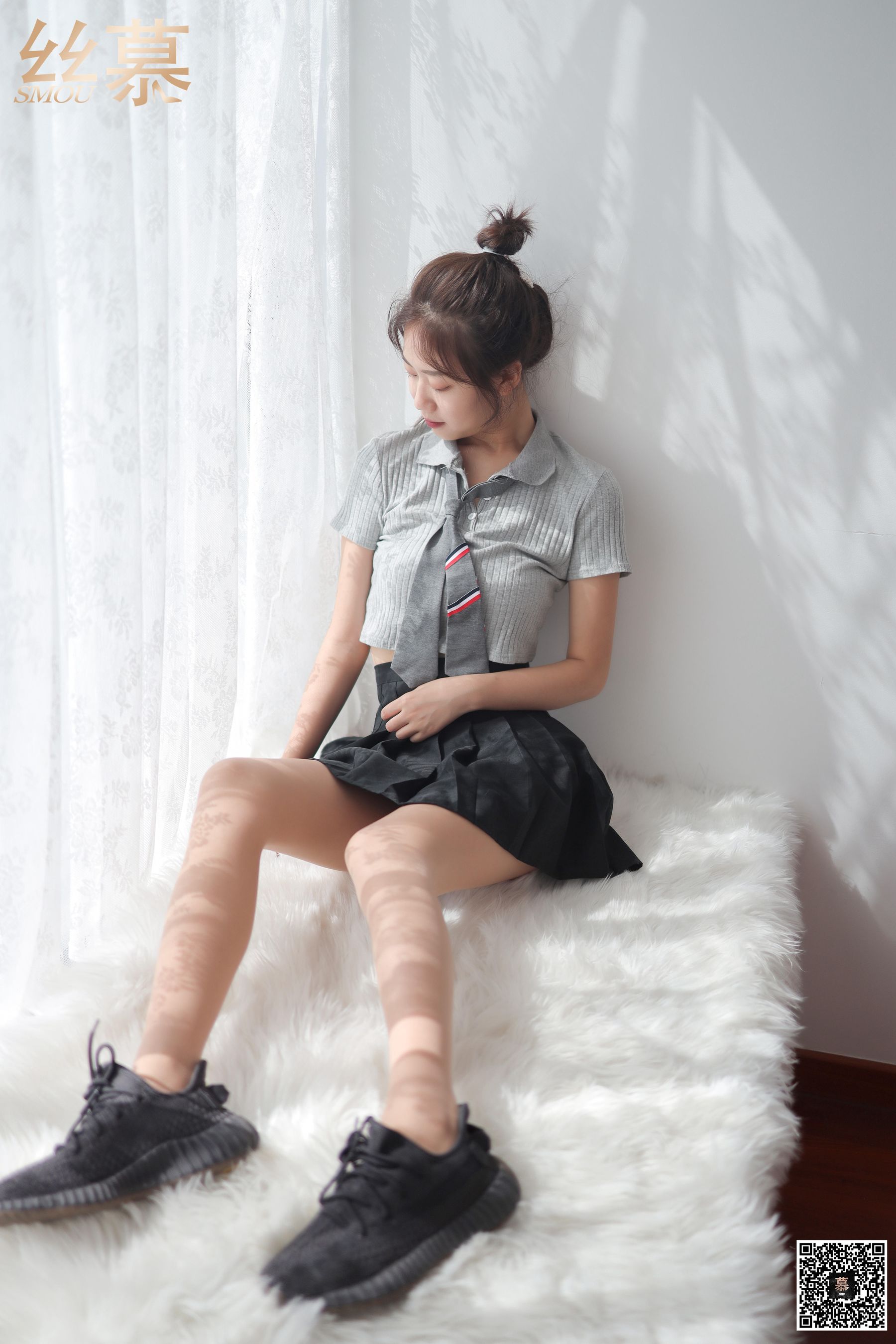 特写集TX041 米朵 《缠在腿上的双丝诱惑》-图50