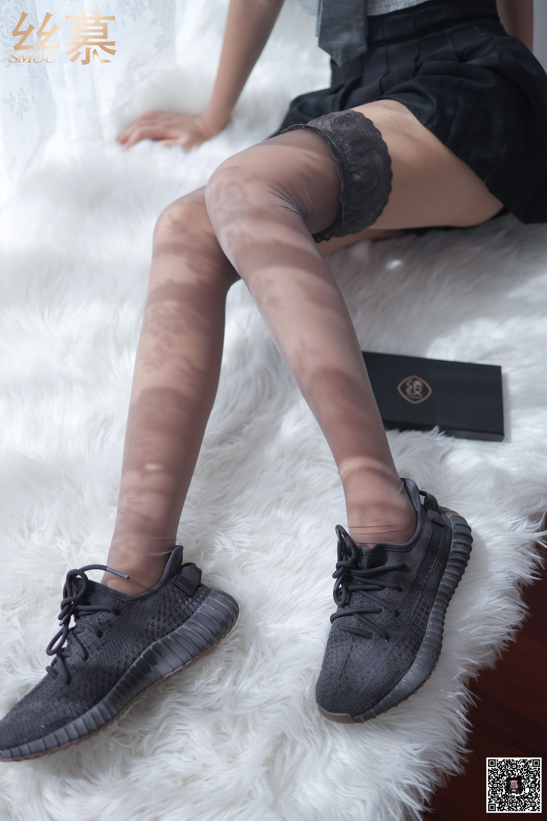 特写集TX041 米朵 《缠在腿上的双丝诱惑》-图8