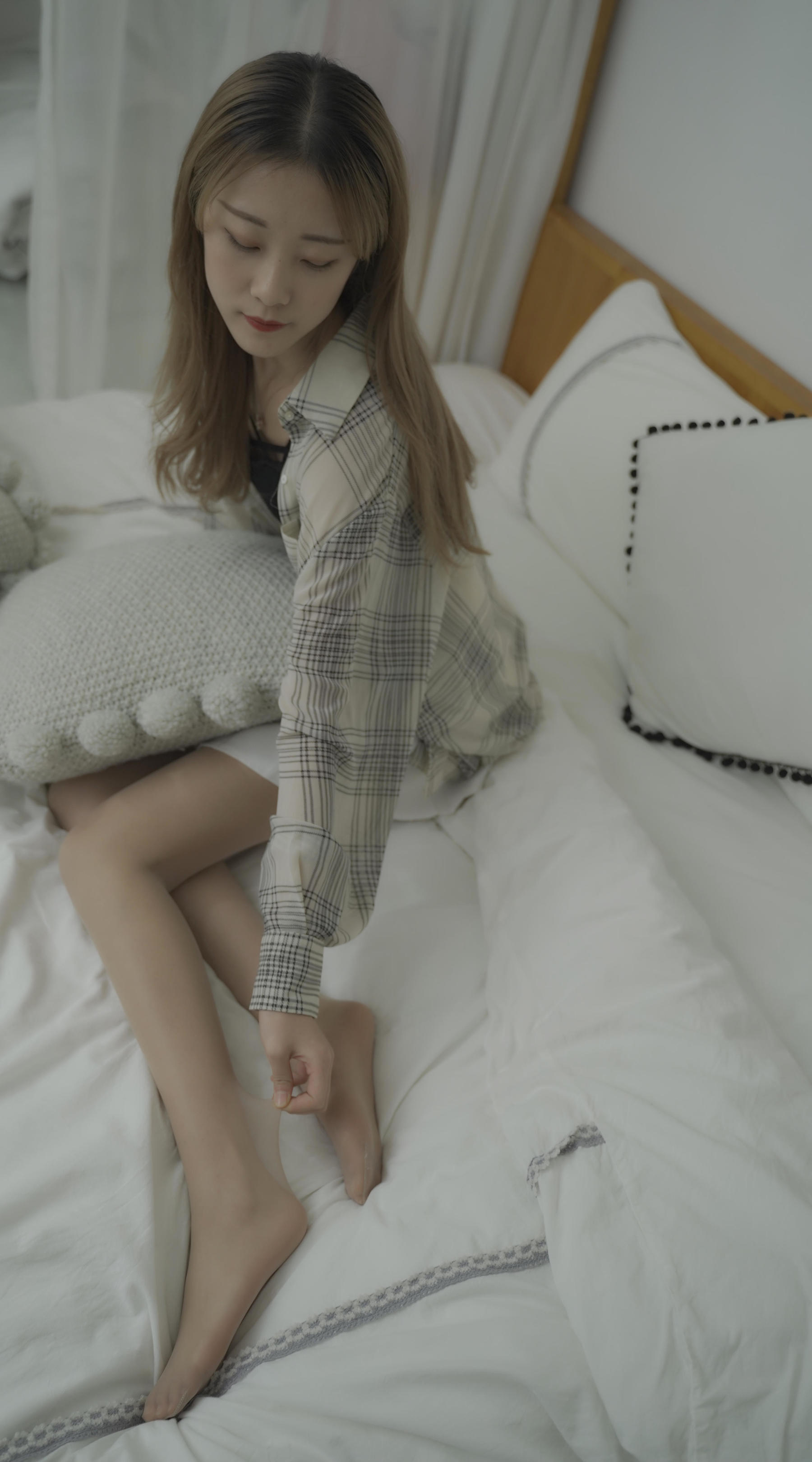 第034期 芊芊&佳佳 《芊芊细丝》-图35