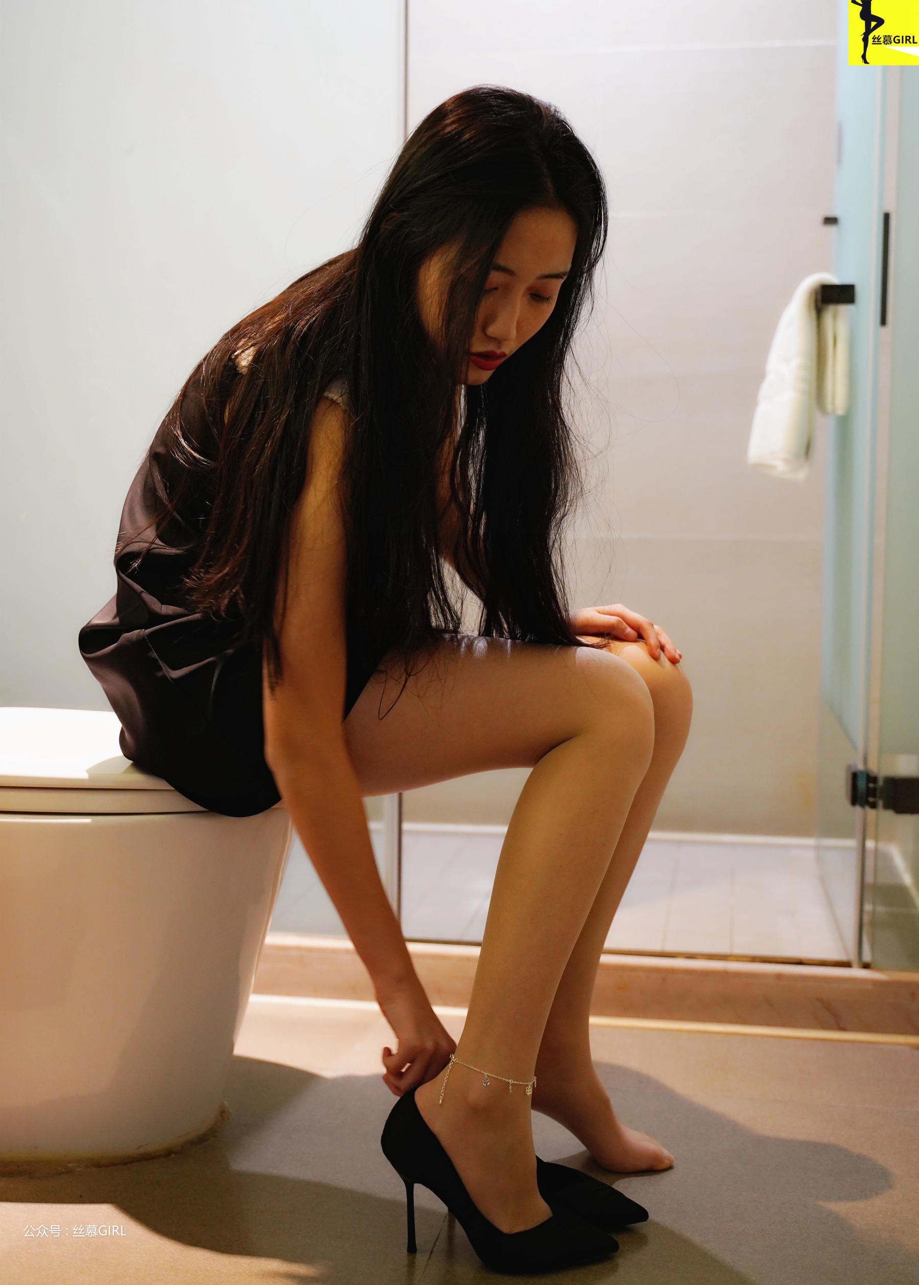 第038期 双双 《双双小黑裙》-图58