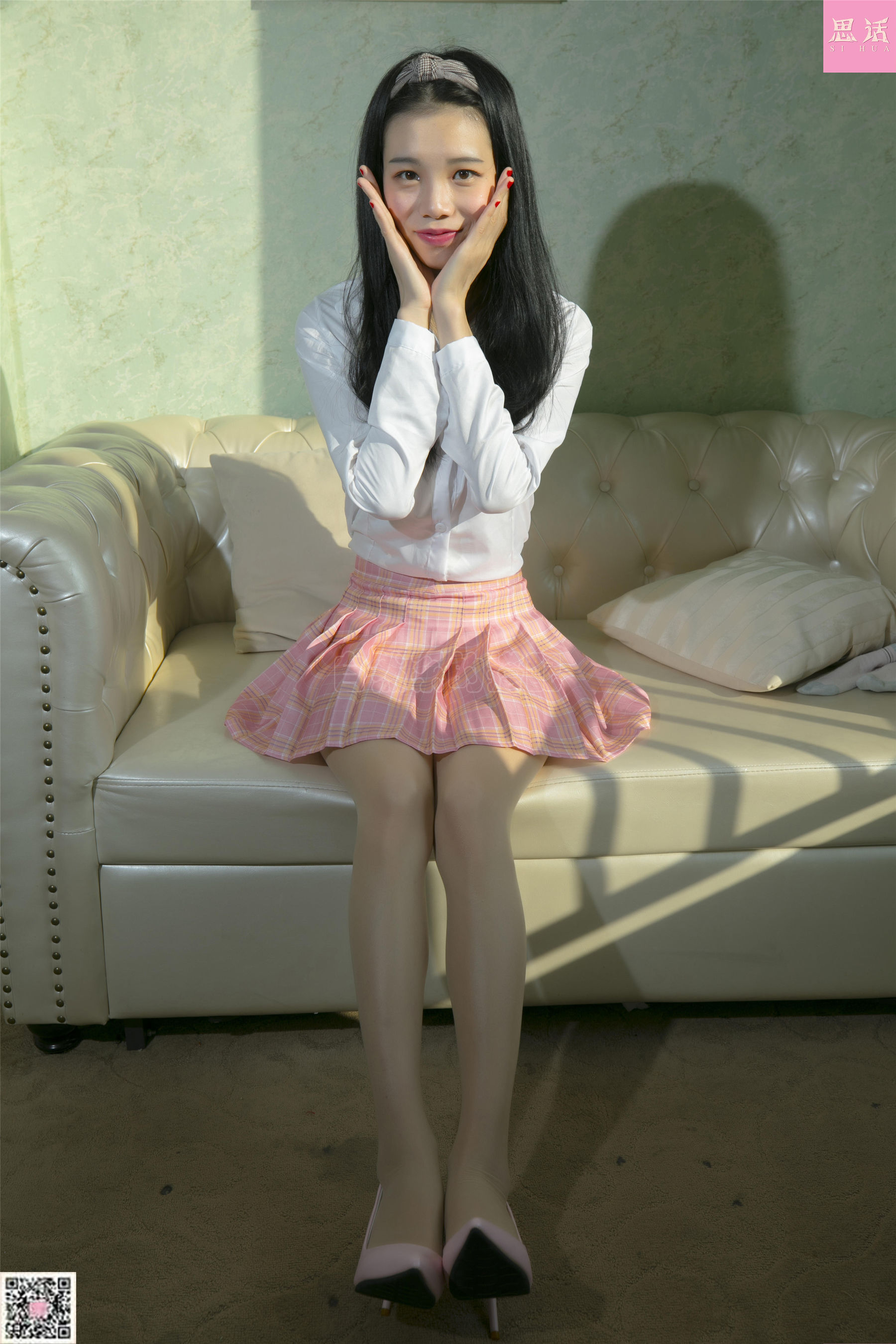 SH110 小俏 春日阳光下的迷情少女-图55