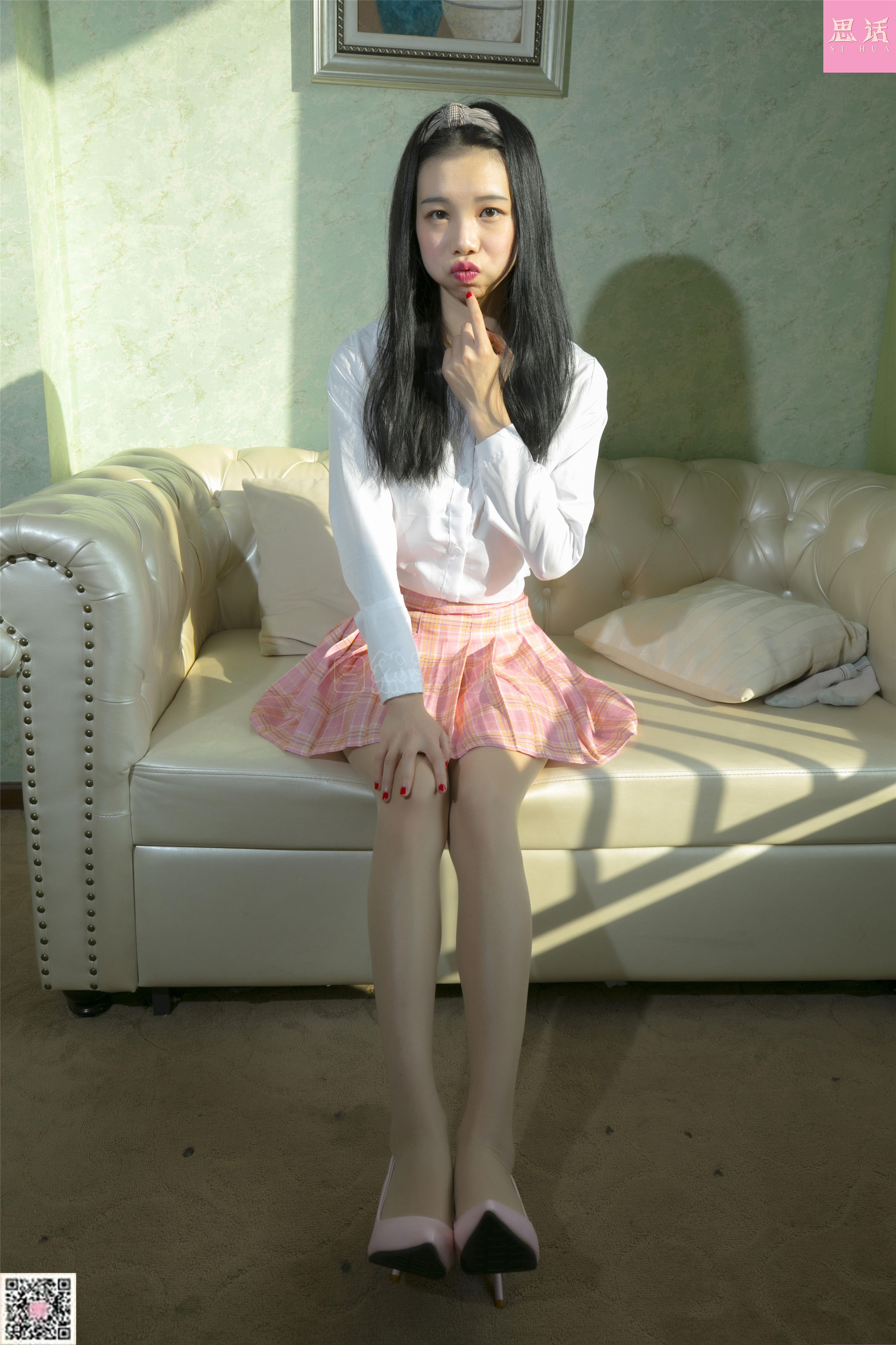 SH110 小俏 春日阳光下的迷情少女-图66