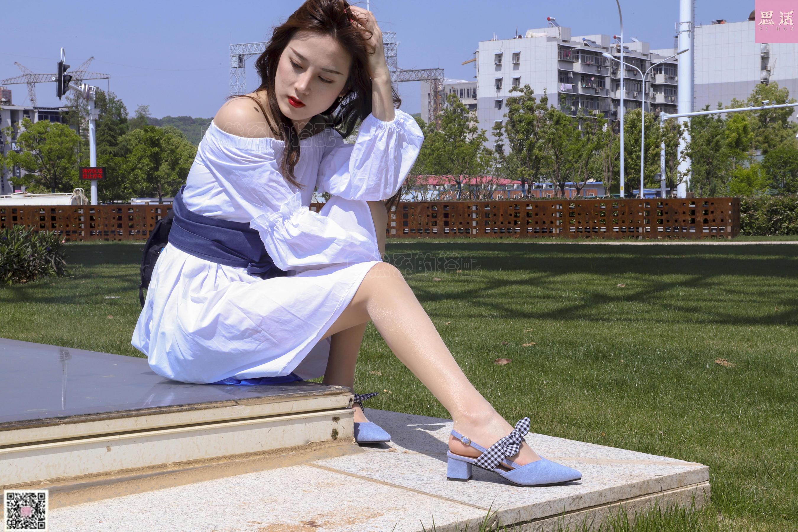 SH114 COCO 公园里的肉丝女神~-图48