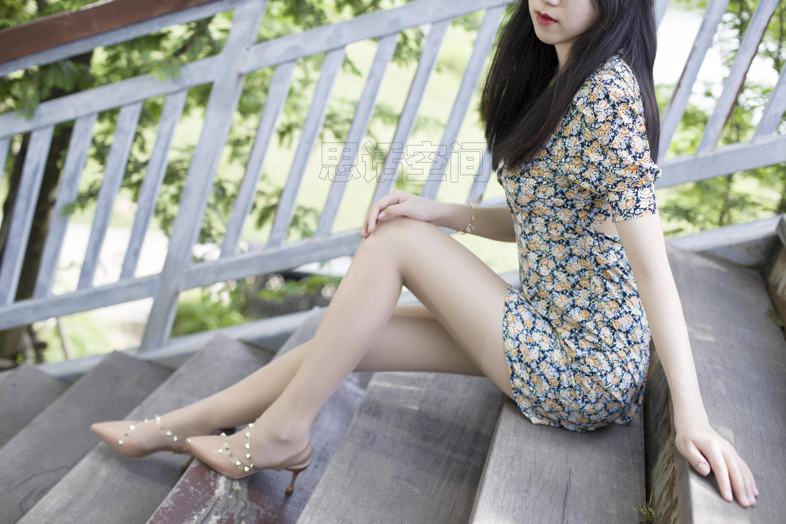 SH121 子琦 绿林碎花-图24