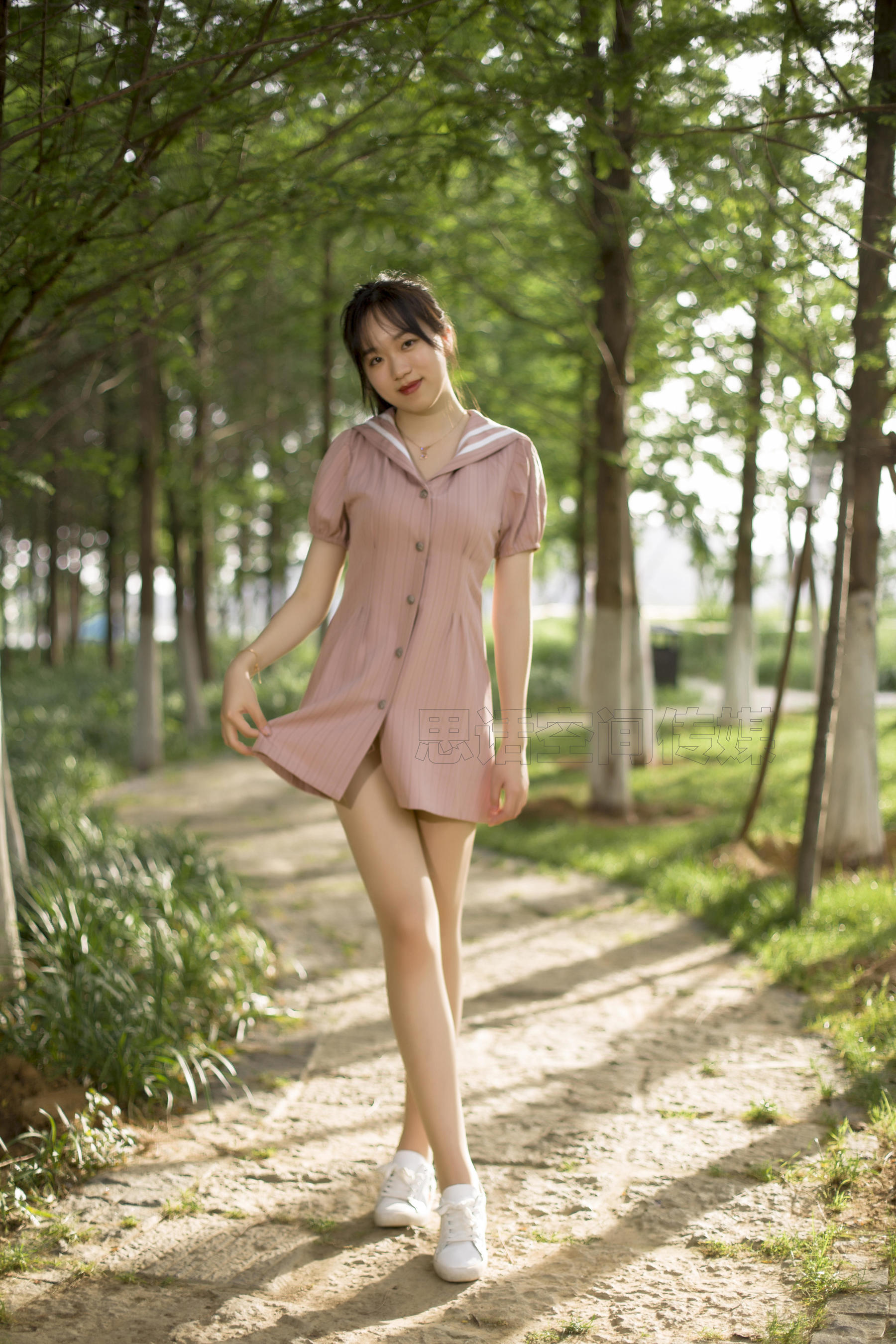 SH124 子琦 山林间的嫩龄少女-图16