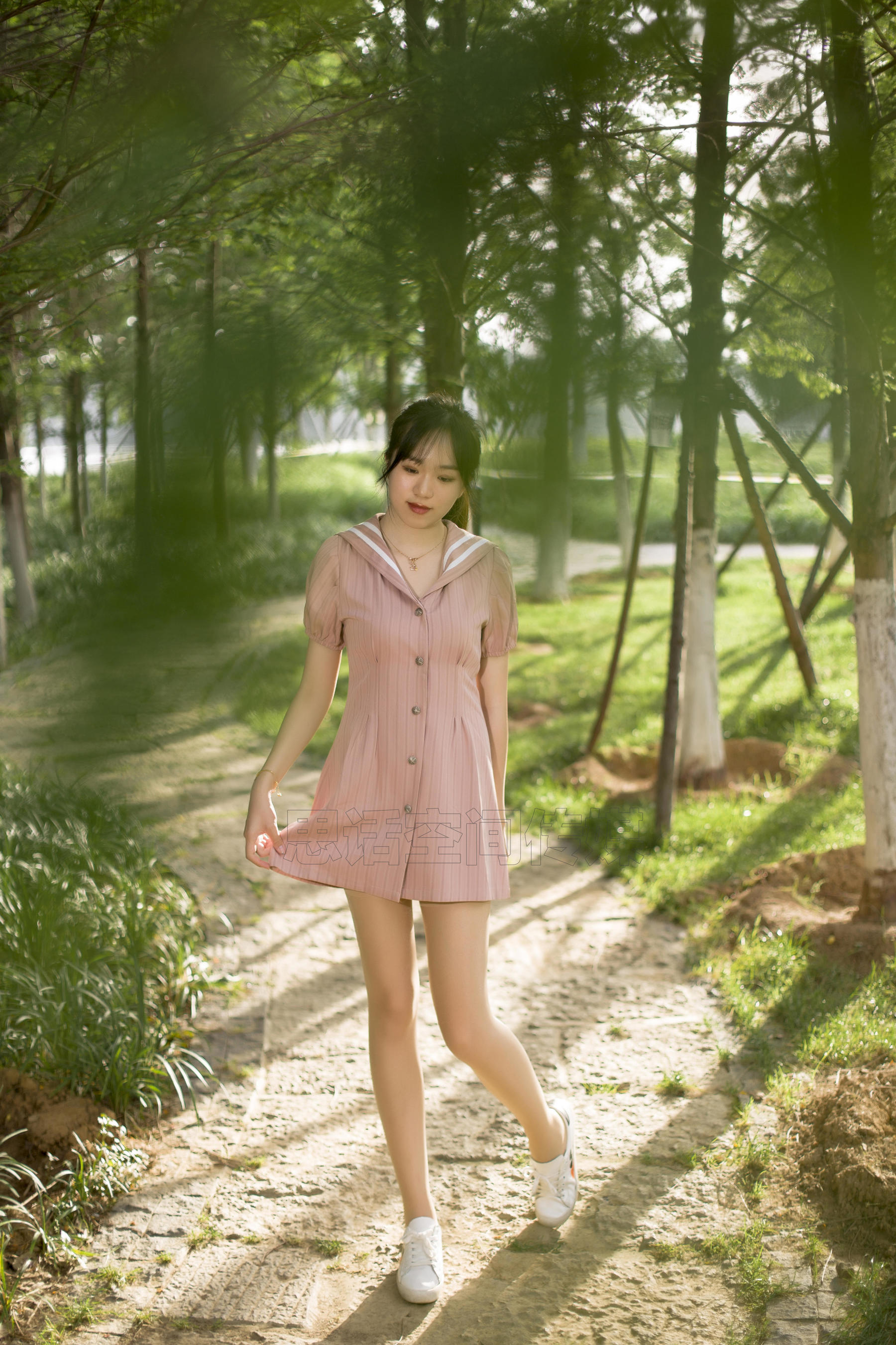 SH124 子琦 山林间的嫩龄少女-图19