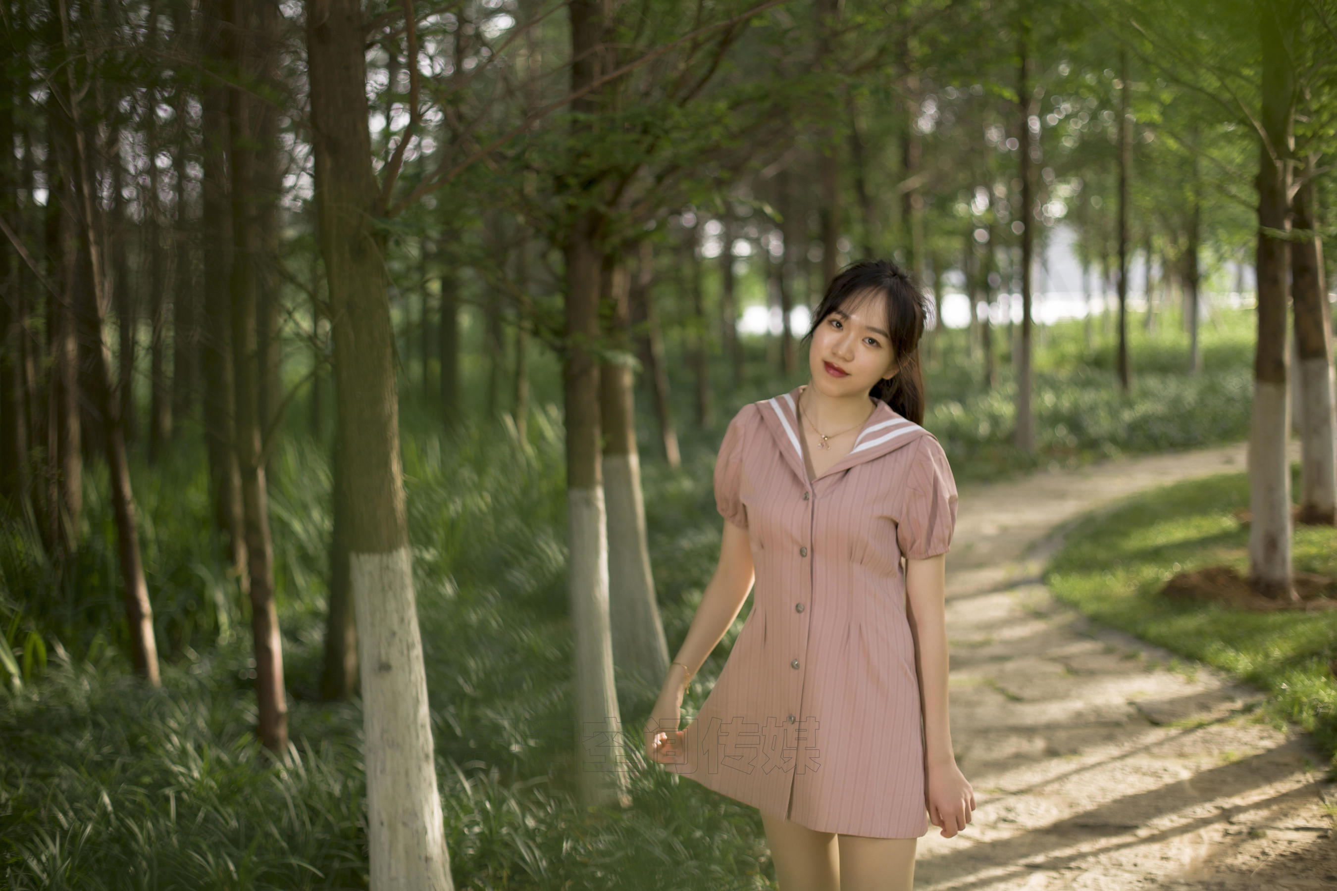 SH124 子琦 山林间的嫩龄少女-图20