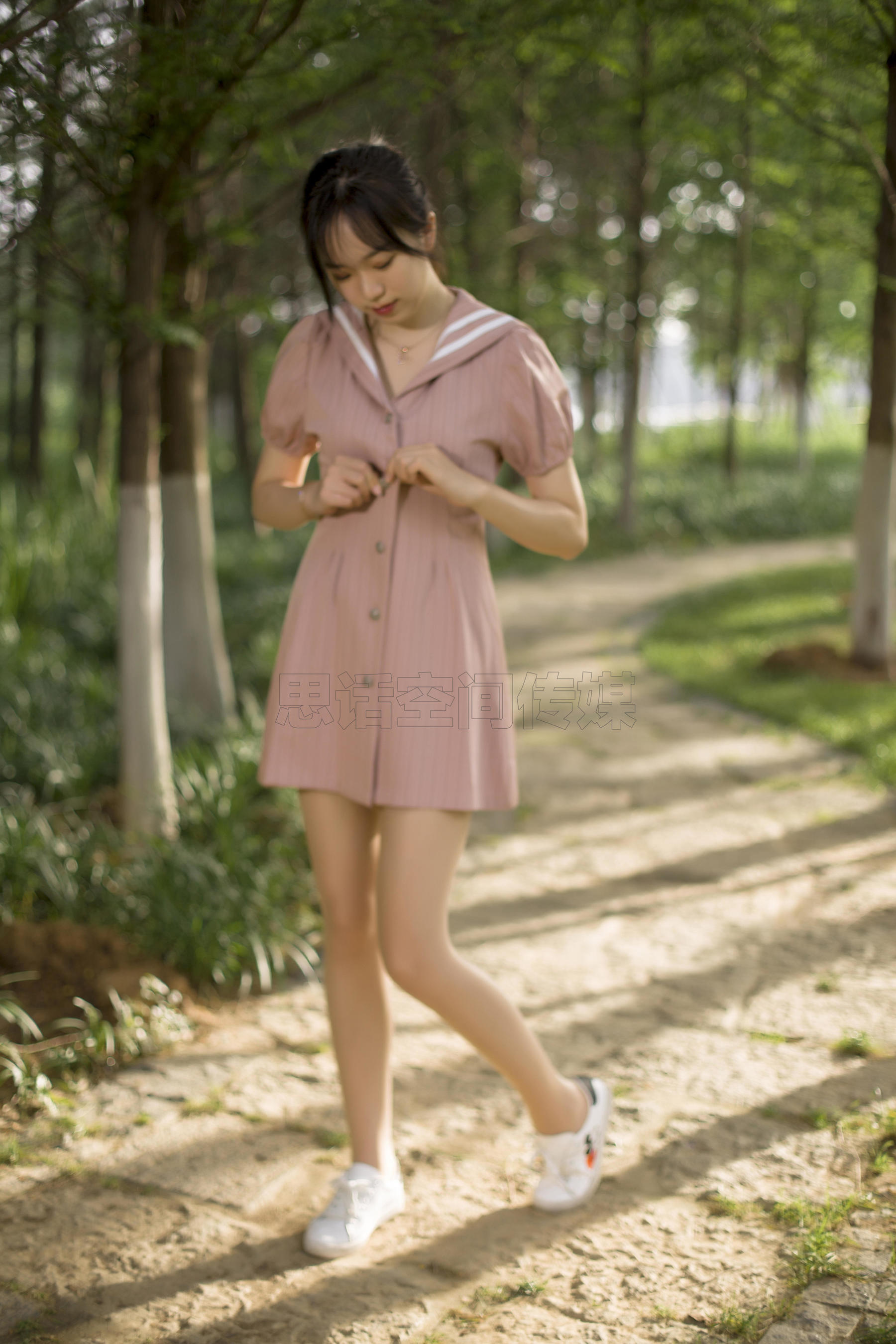 SH124 子琦 山林间的嫩龄少女-图21