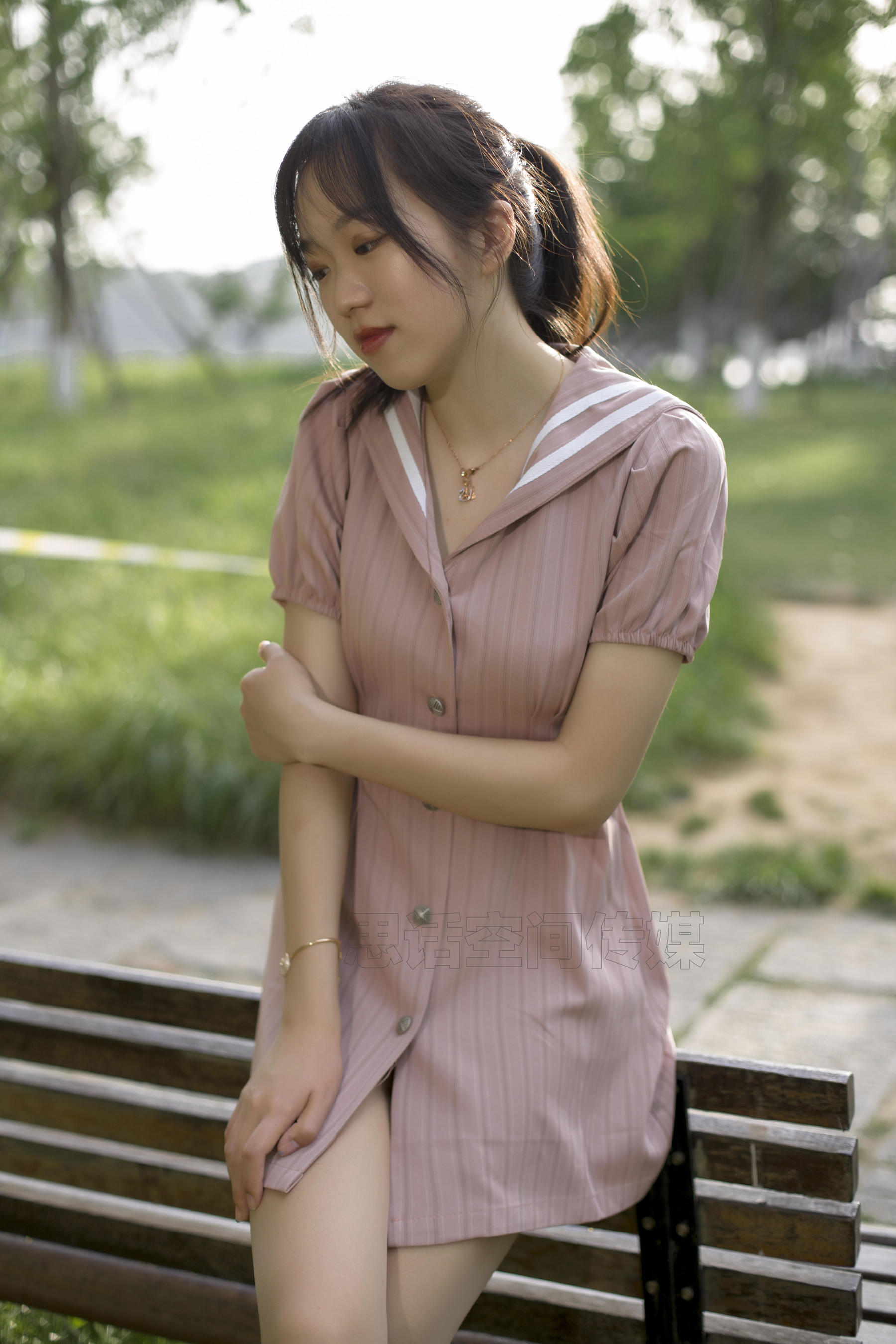 SH124 子琦 山林间的嫩龄少女-图28