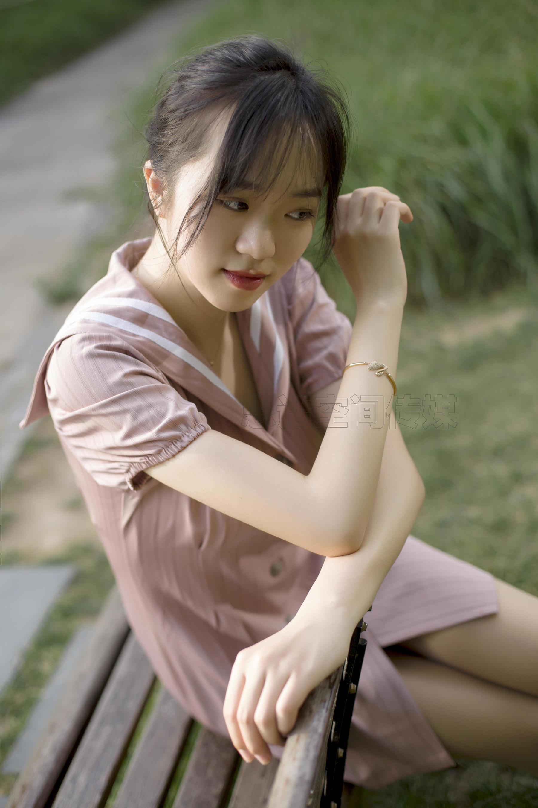 SH124 子琦 山林间的嫩龄少女-图29