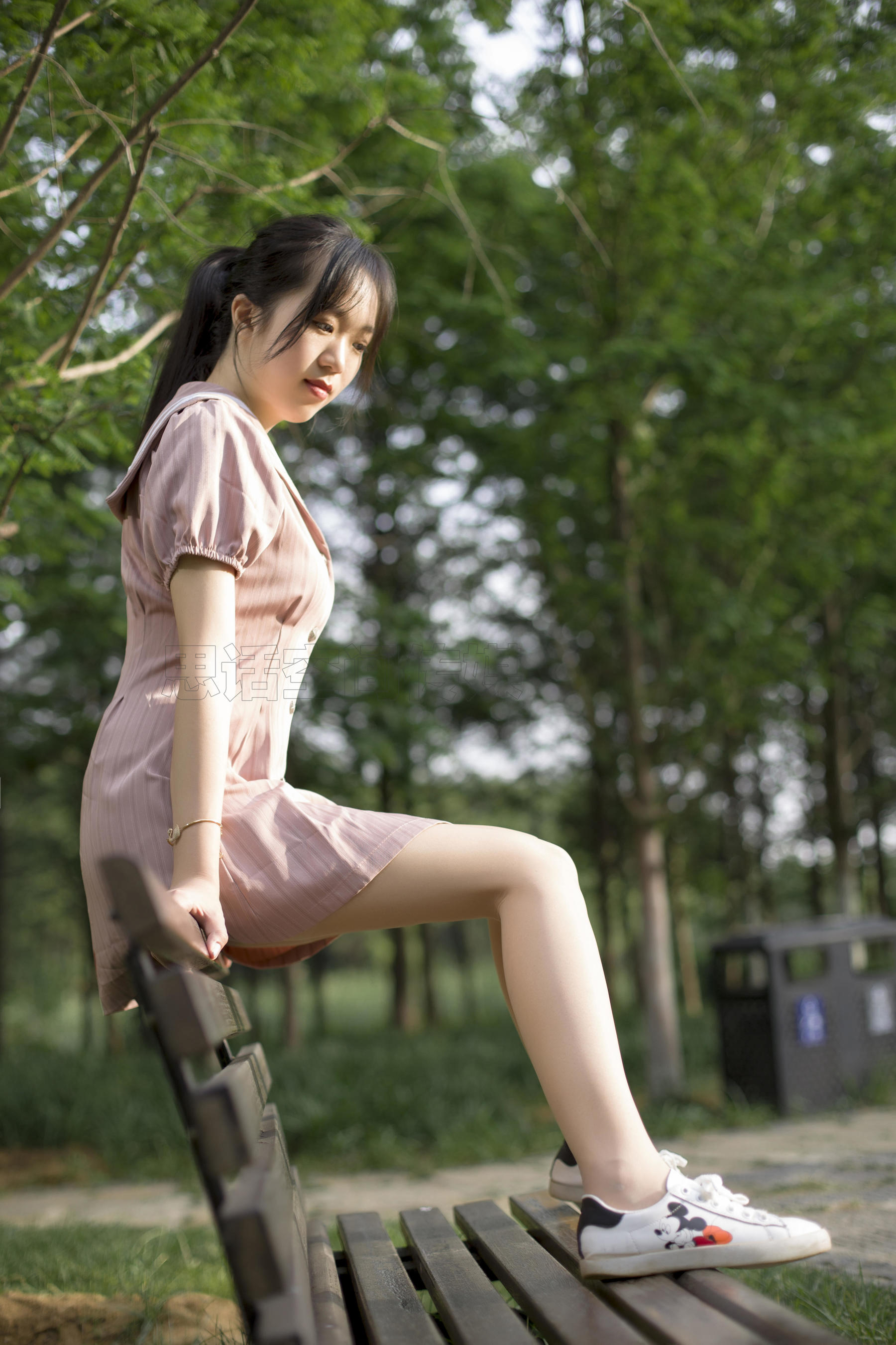 SH124 子琦 山林间的嫩龄少女-图35