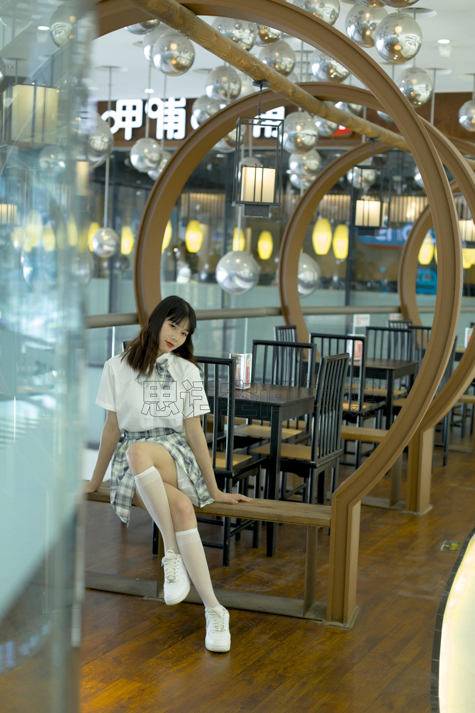 SH127 诗韵 商场里的JK女孩-图15