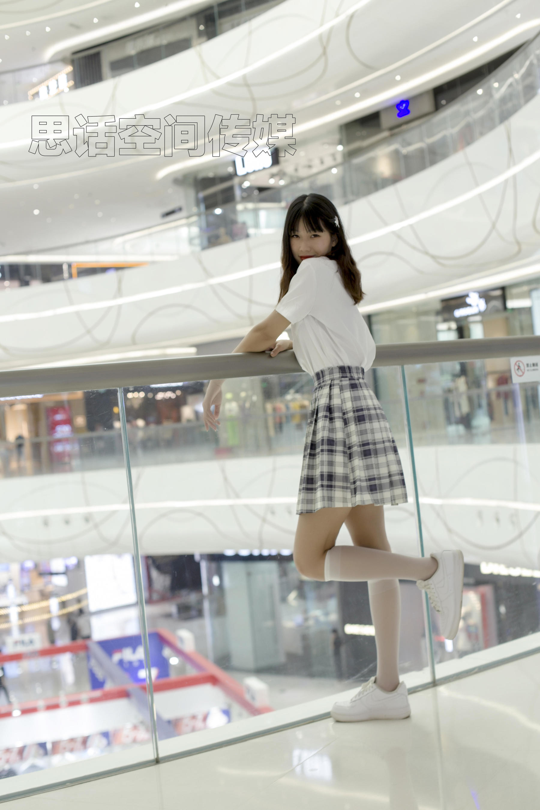 SH127 诗韵 商场里的JK女孩-图21