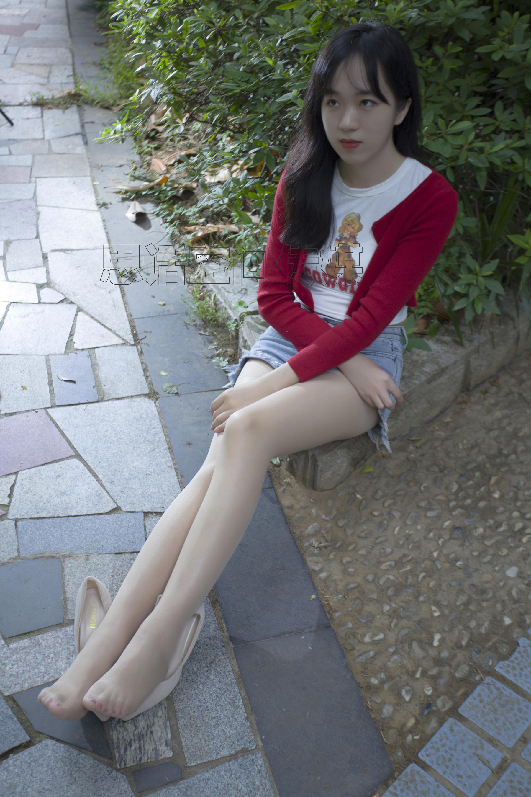 SH129 子琦 公园长腿活力少女-图30