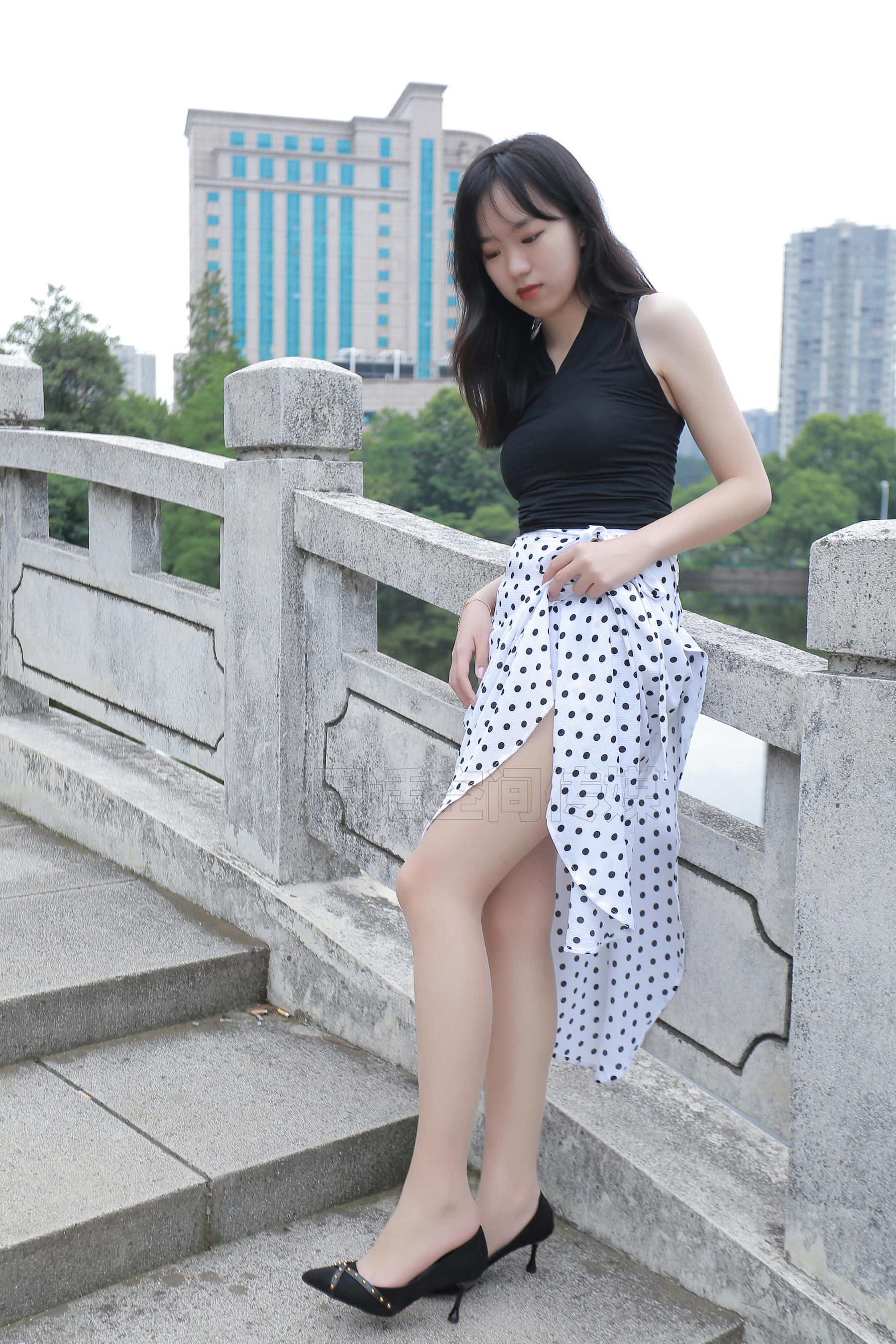 SH133 琦琦 温婉淑女游公园-图22