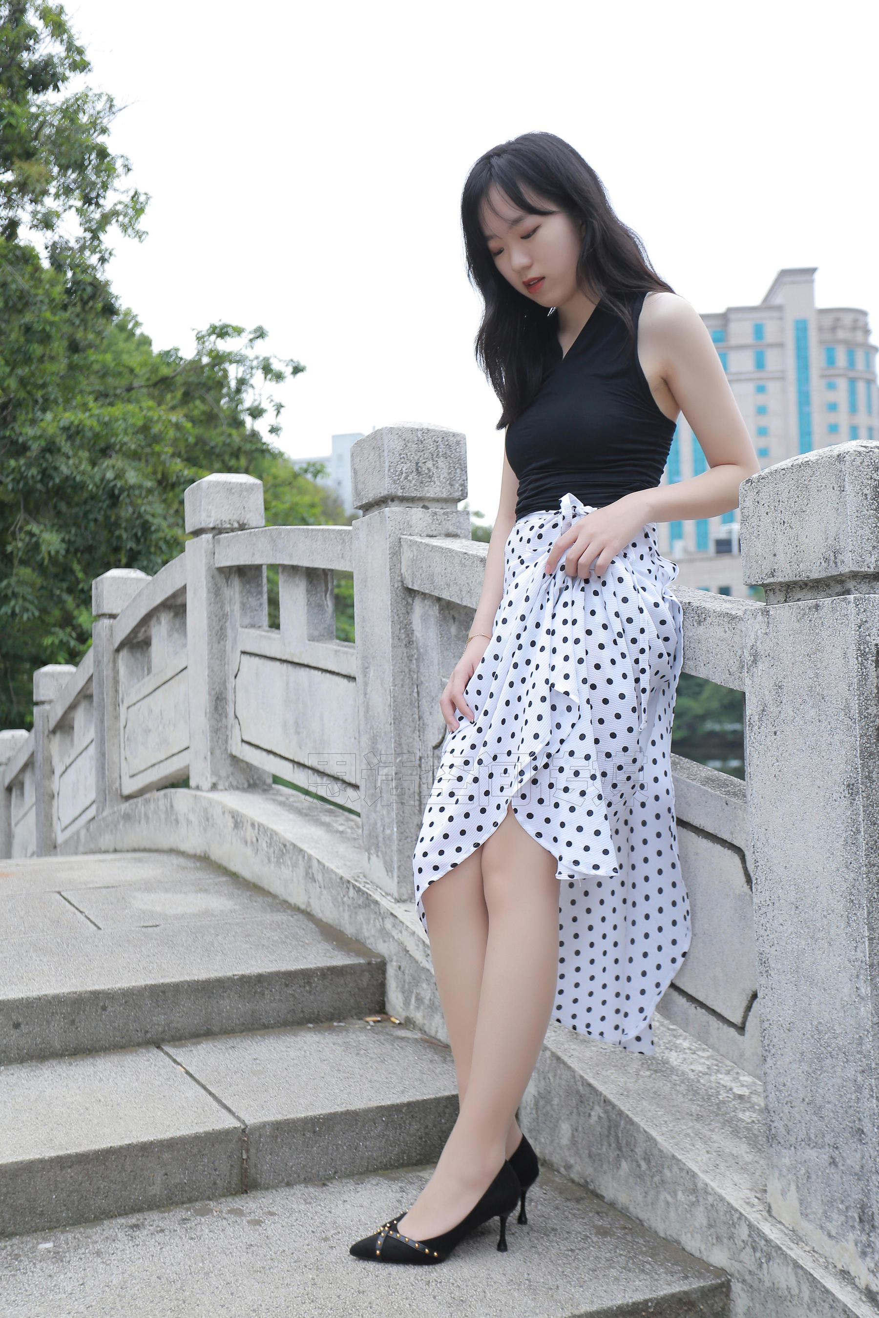 SH133 琦琦 温婉淑女游公园-图30